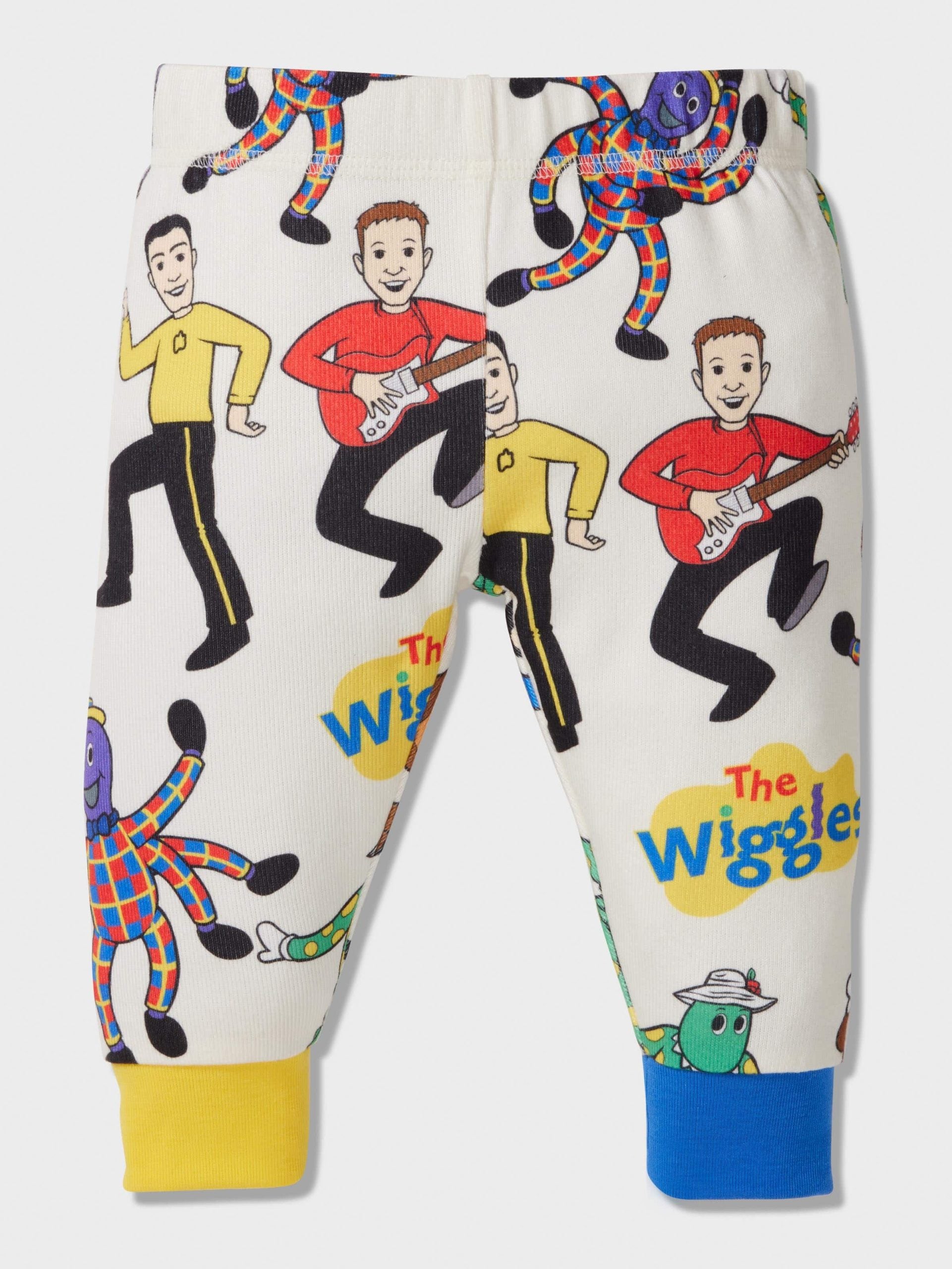 Baby The Wiggles Plush Long Pj Set Multi