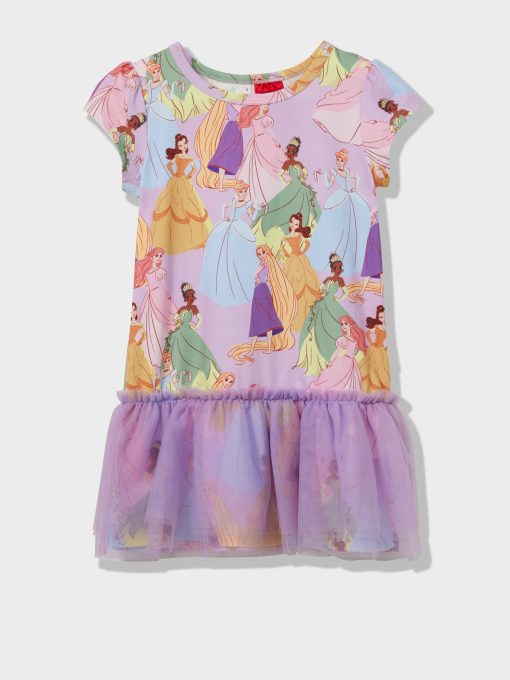 Jnr Girls Disney Princess Nightie Multi