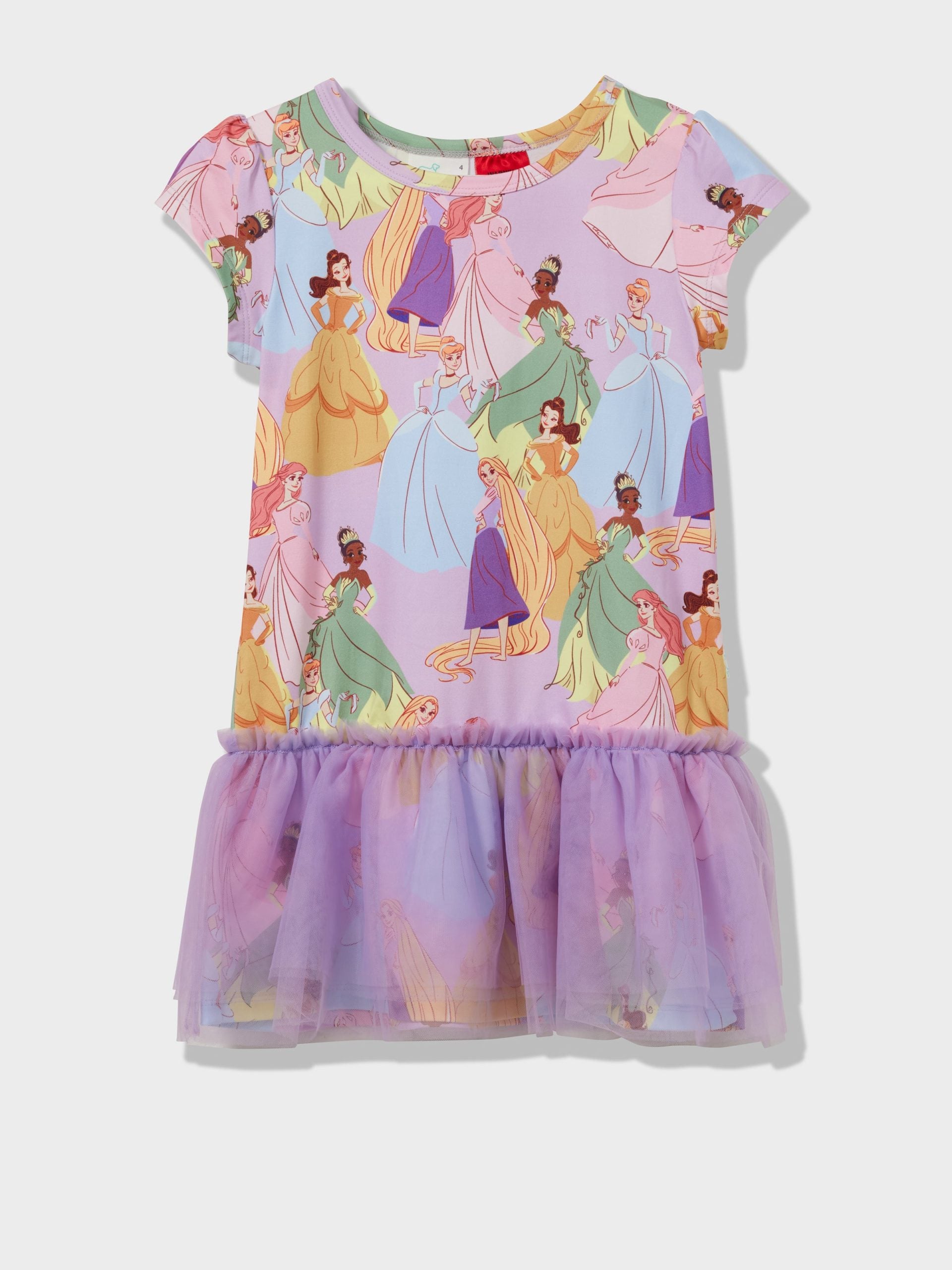 Jnr Girls Disney Princess Nightie Multi