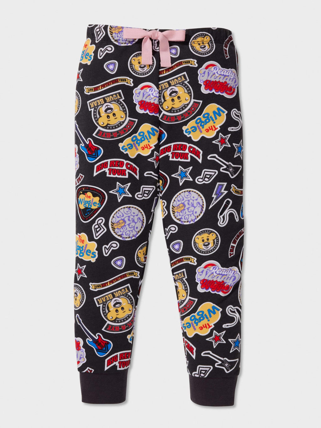 Jnr Girls The Wiggles Tour Long Pj Set Multi