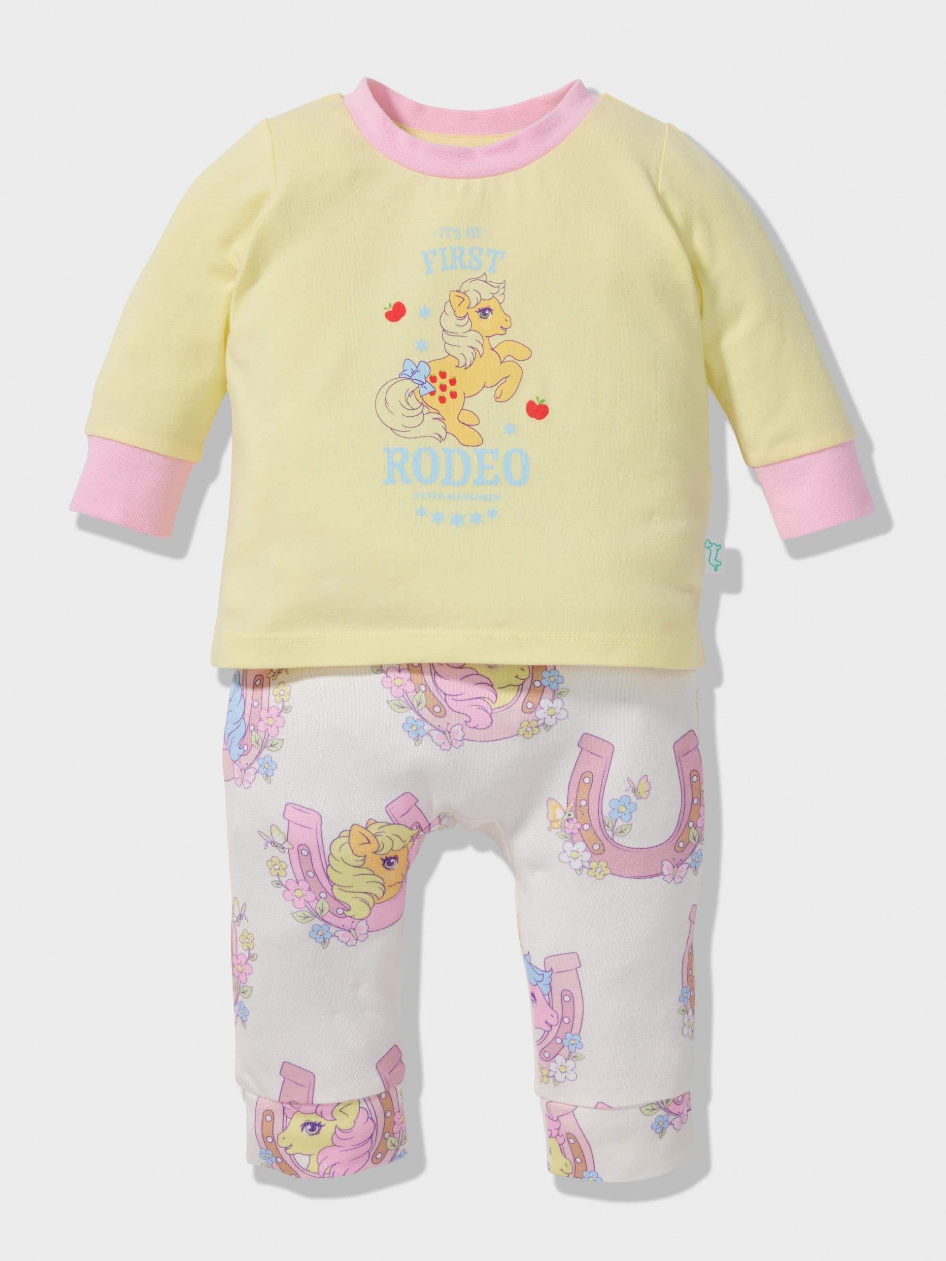 Baby My Little Pony Plush Long Pj Set Multi