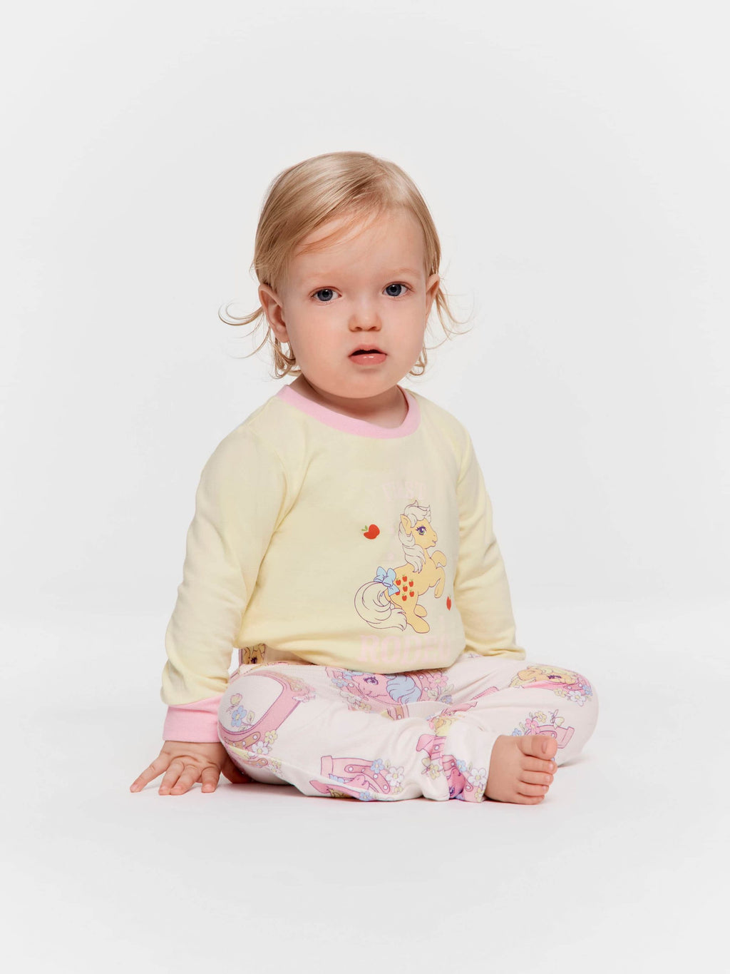 Baby My Little Pony Plush Long Pj Set Multi