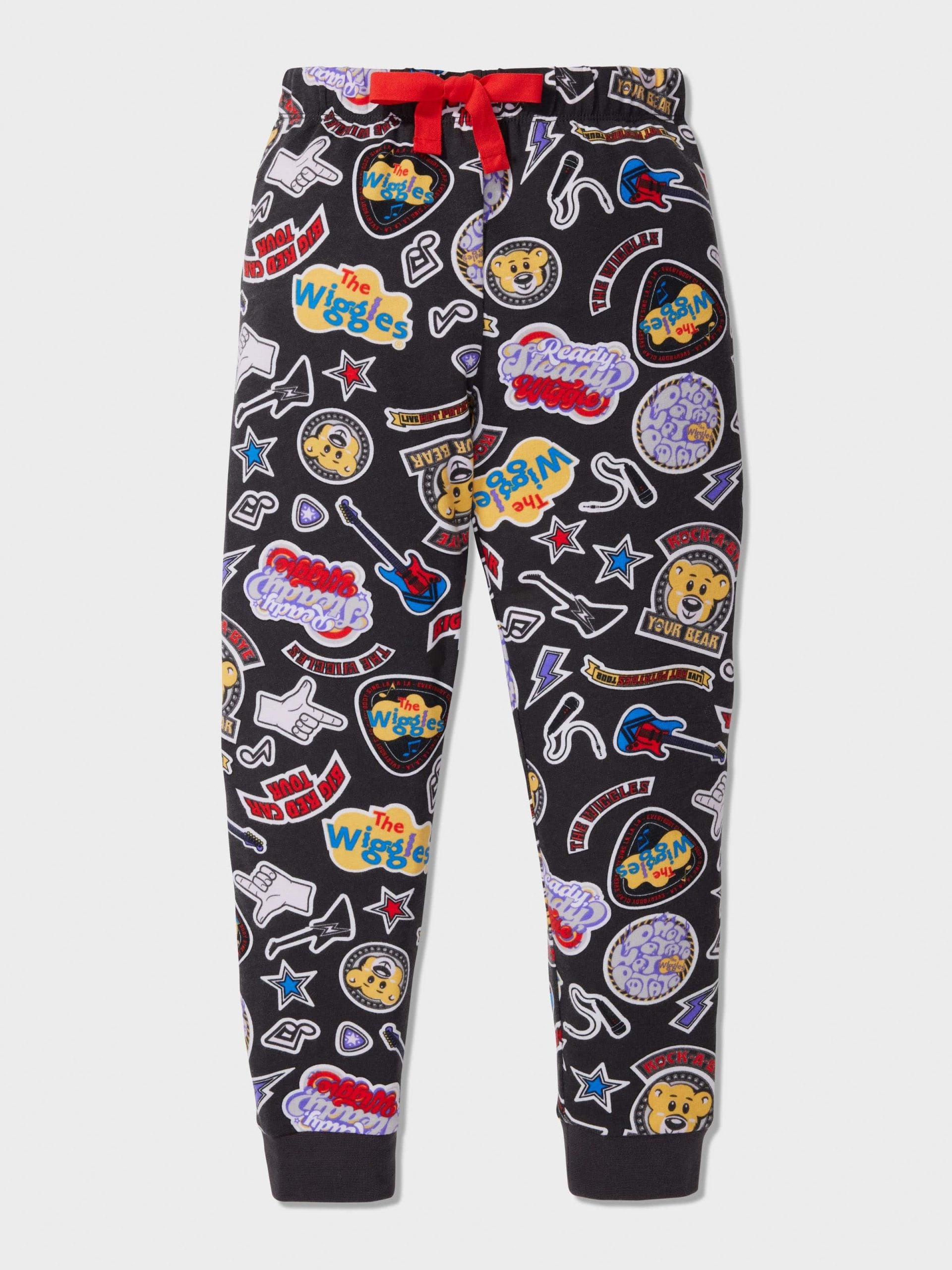 Jnr Boys The Wiggles Tour Long Pj Set Multi
