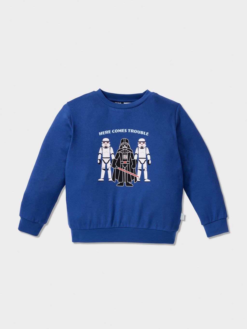 Jnr Boys Star Wars Empire Long Plush Pj Set Multi