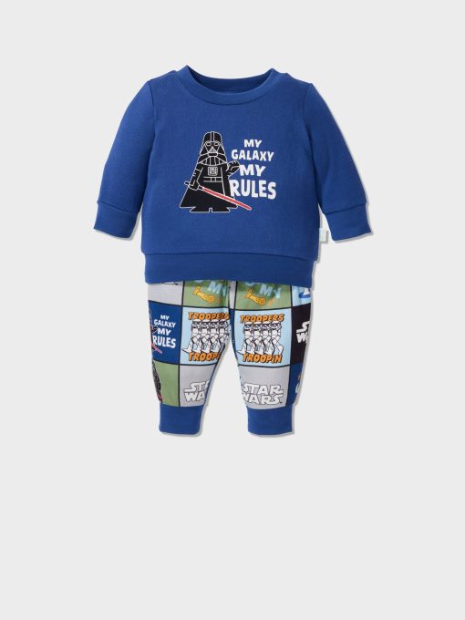 Baby Star Wars Empire Long Pj Set Multi