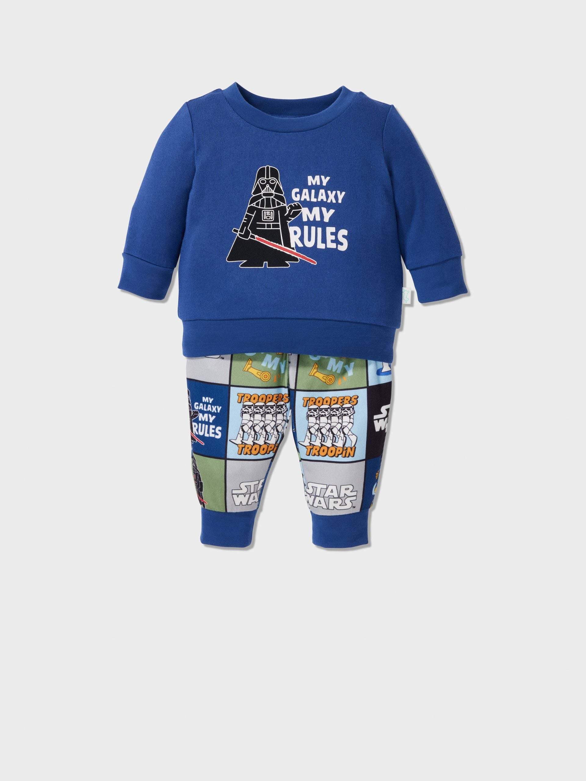 Baby Star Wars Empire Long Pj Set Multi