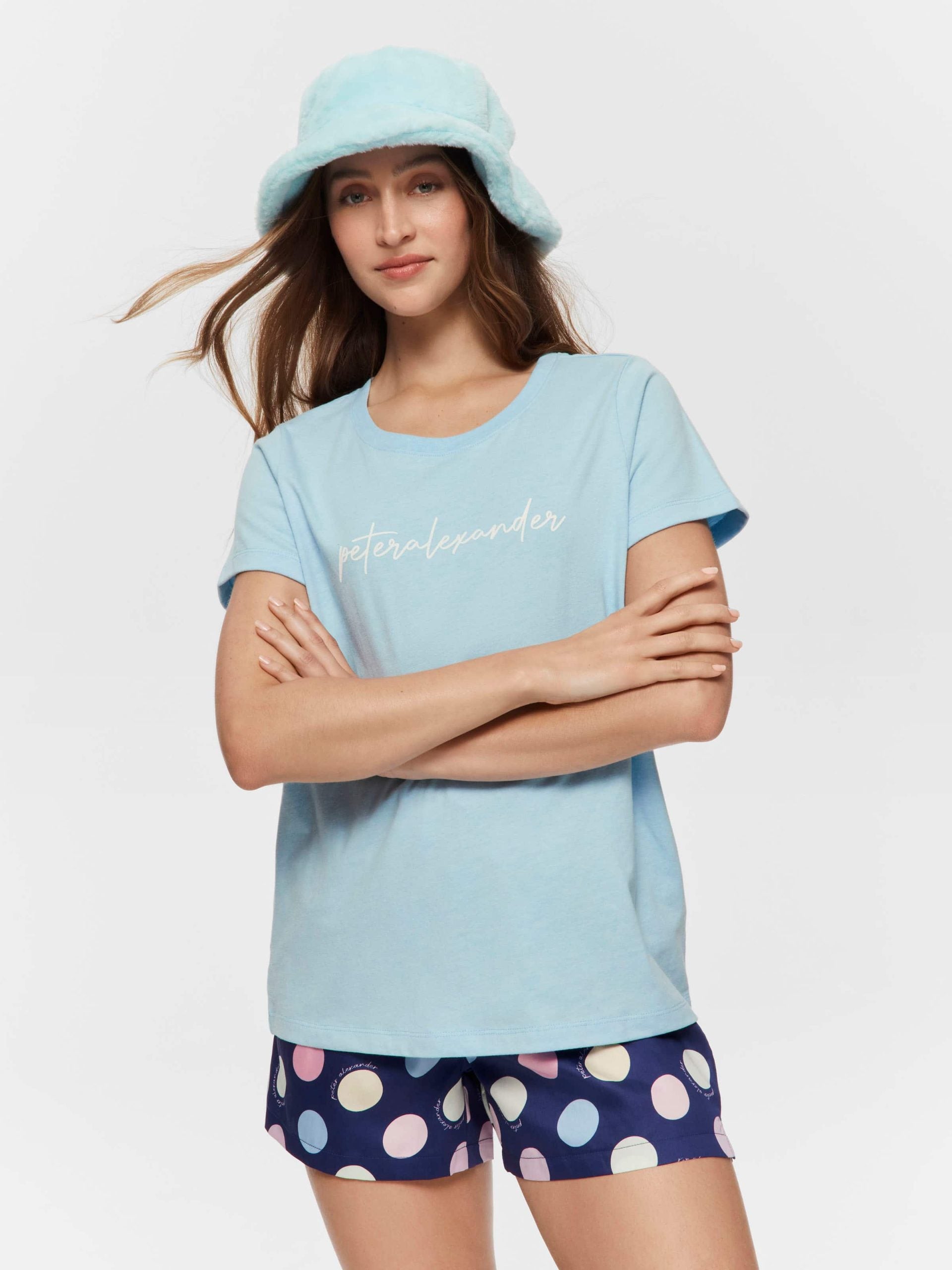 Blue Marle Tee blue