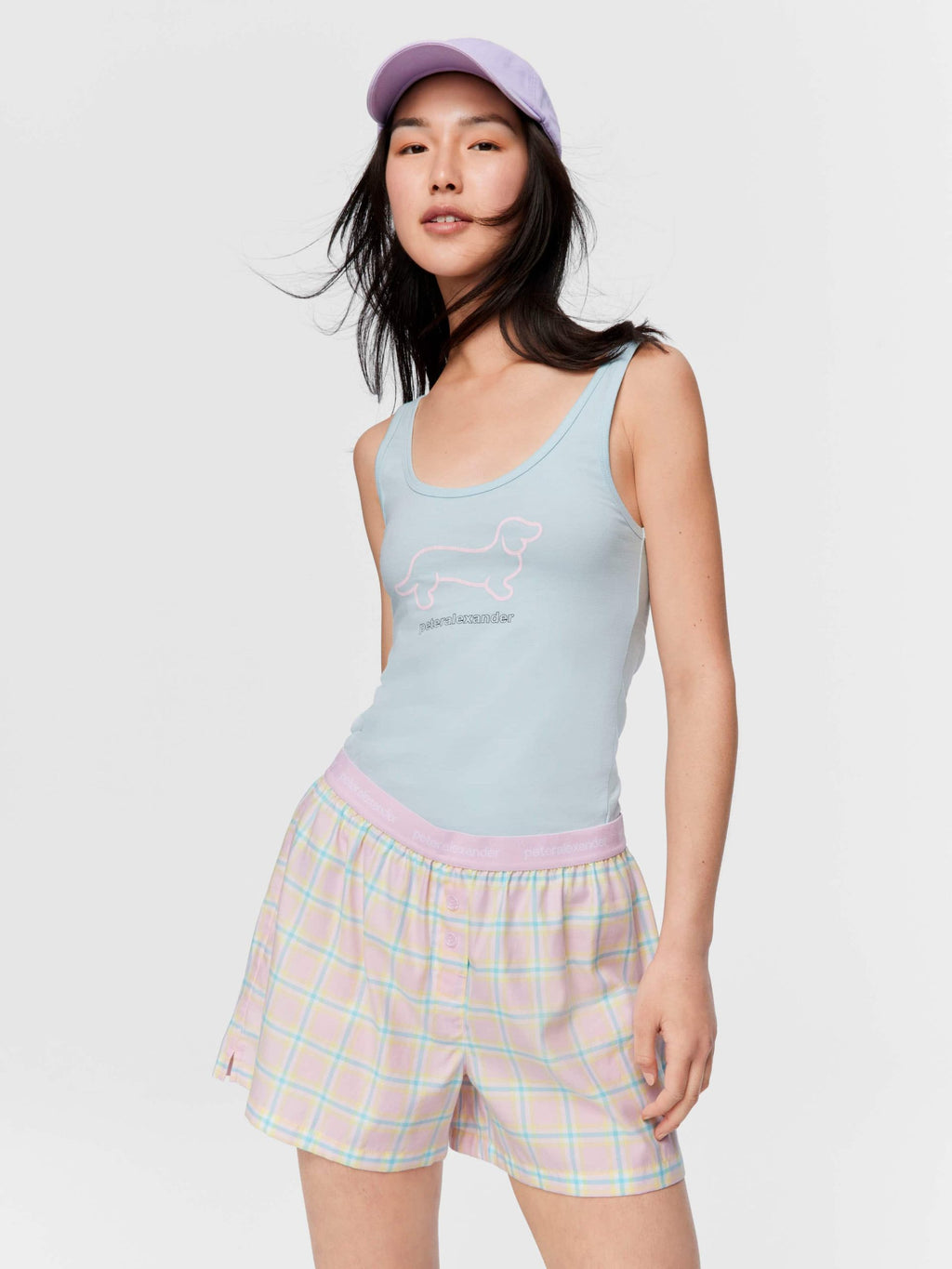 Bedtime Stories Check Boxer Short multi