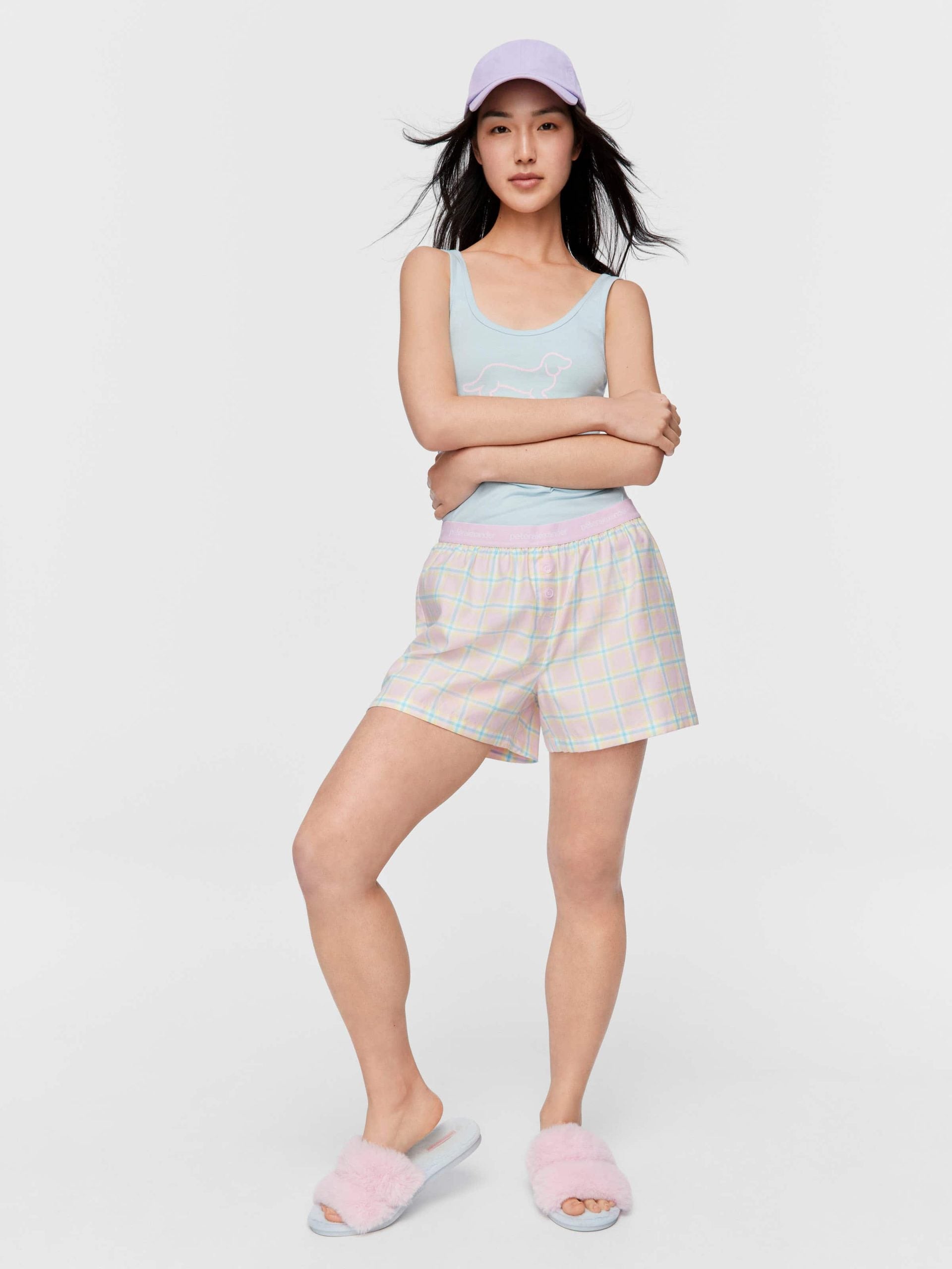 Bedtime Stories Check Boxer Short multi