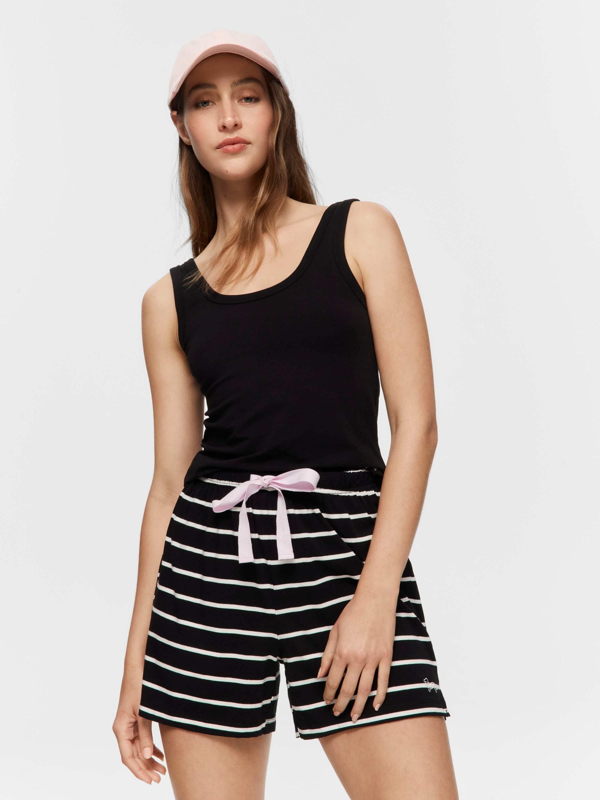 Black Stripe Short multi
