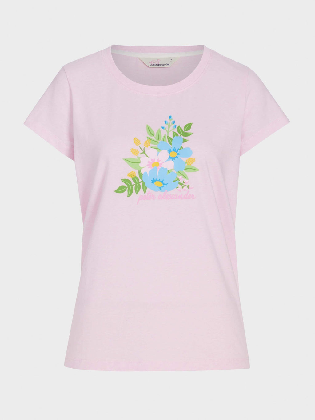 Pink Floral Tee pink