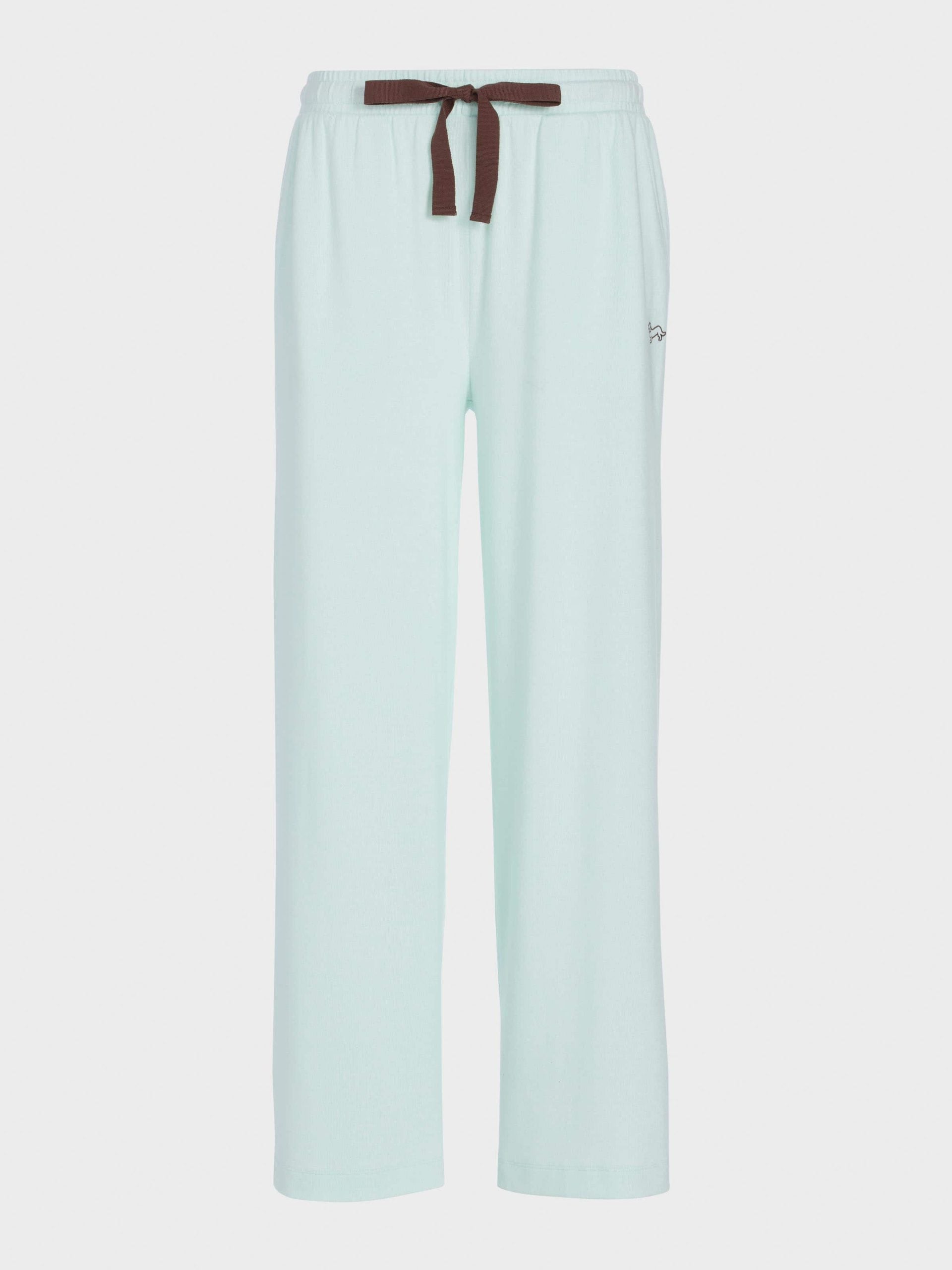 Mint Plush Straight Leg Pj Pant mint