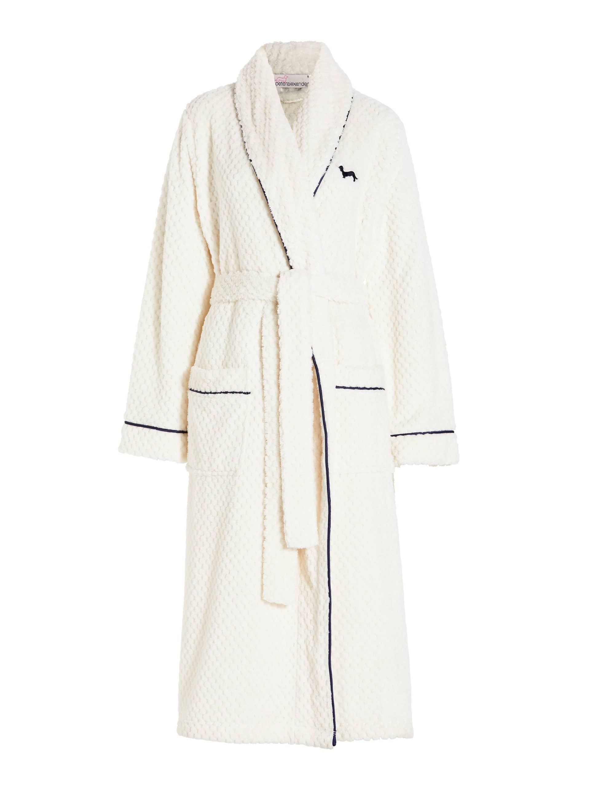 P.A. Hotel Edition Jacquard Gown white