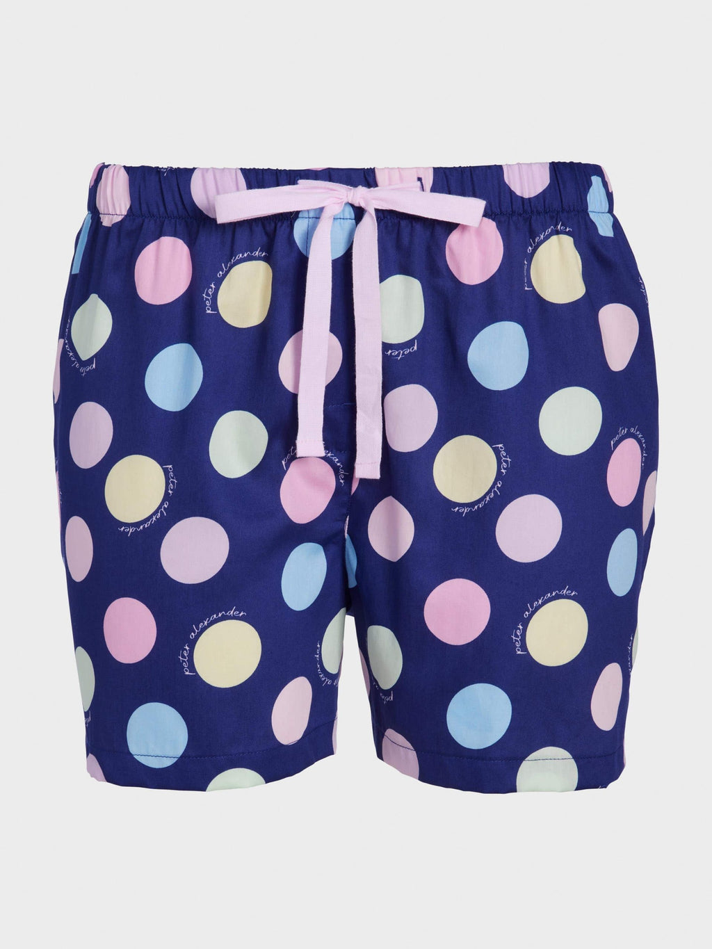 Navy Spot Mid Short multi