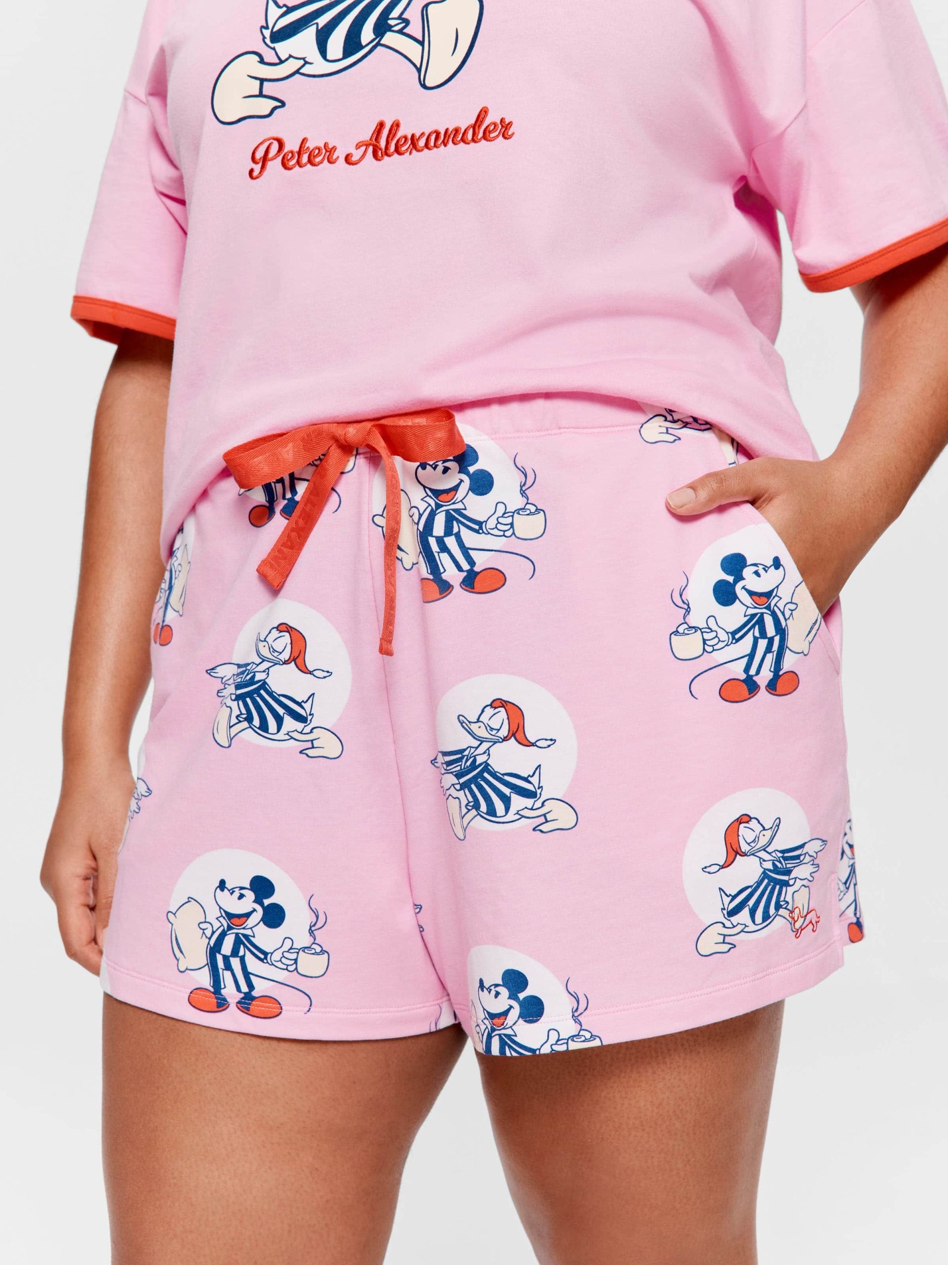 P.A. Plus Sleepy Donald Duck Mid Short Multi