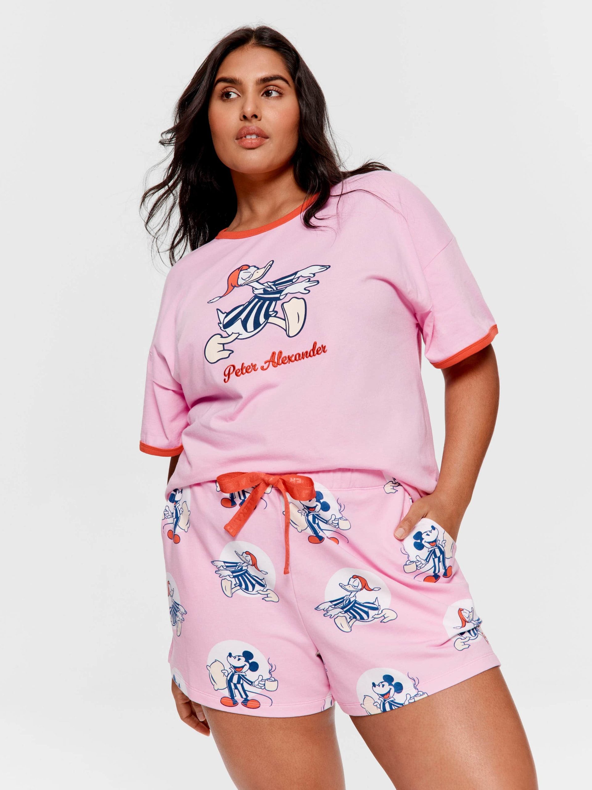 P.A. Plus Sleepy Donald Duck Mid Short Multi