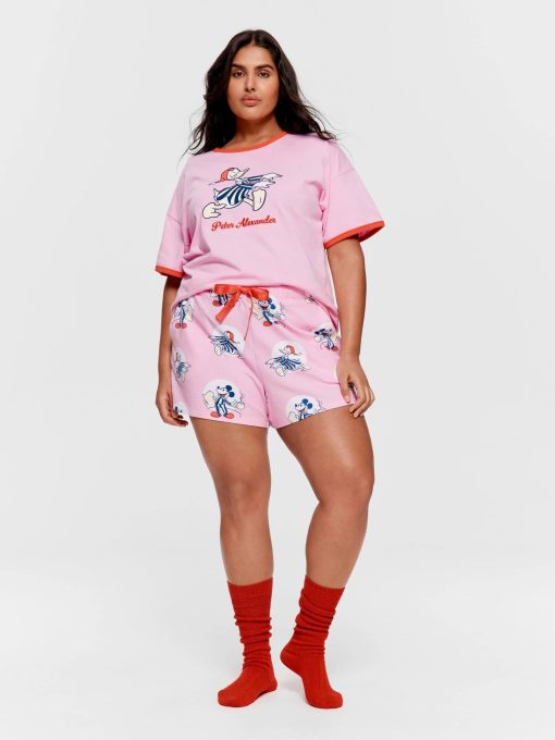 P.A. Plus Sleepy Donald Duck Mid Short Multi