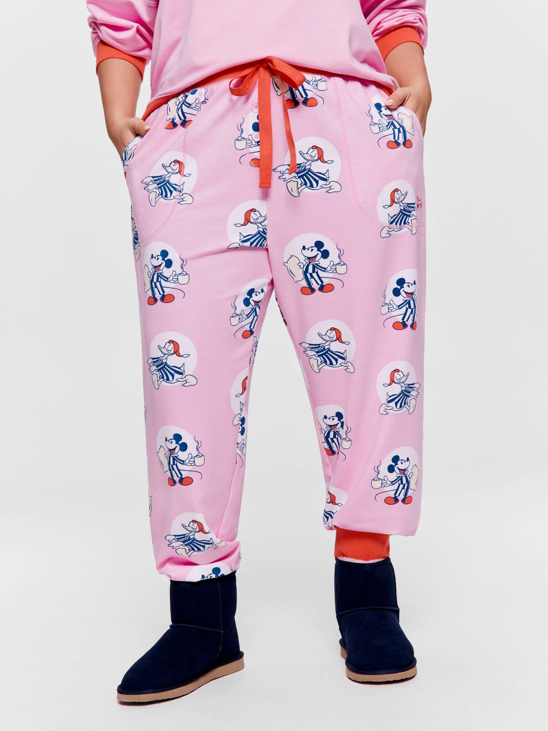P.A. Plus Sleepy Donald Duck Easy Pj Pant Multi