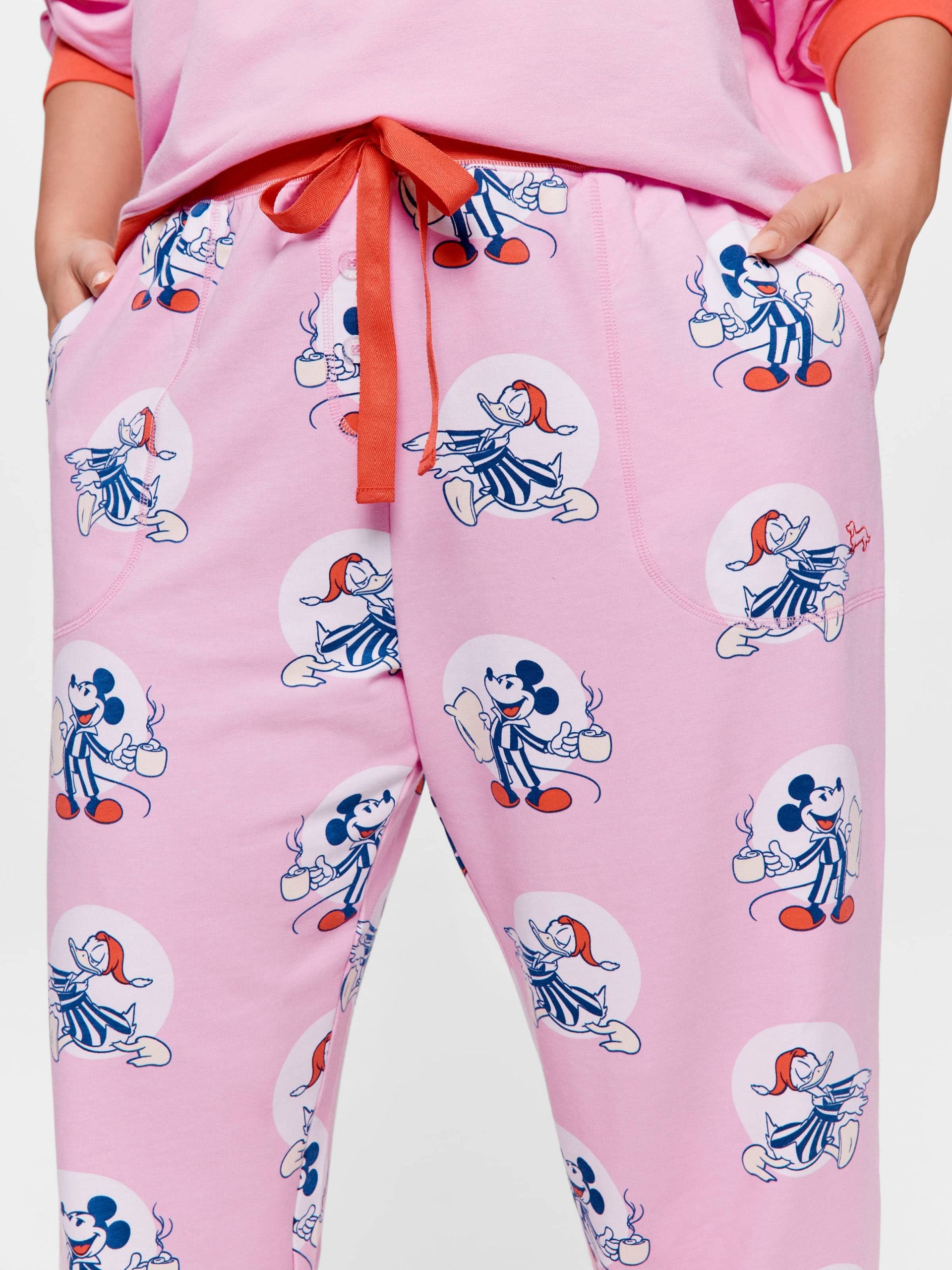 P.A. Plus Sleepy Donald Duck Easy Pj Pant Multi