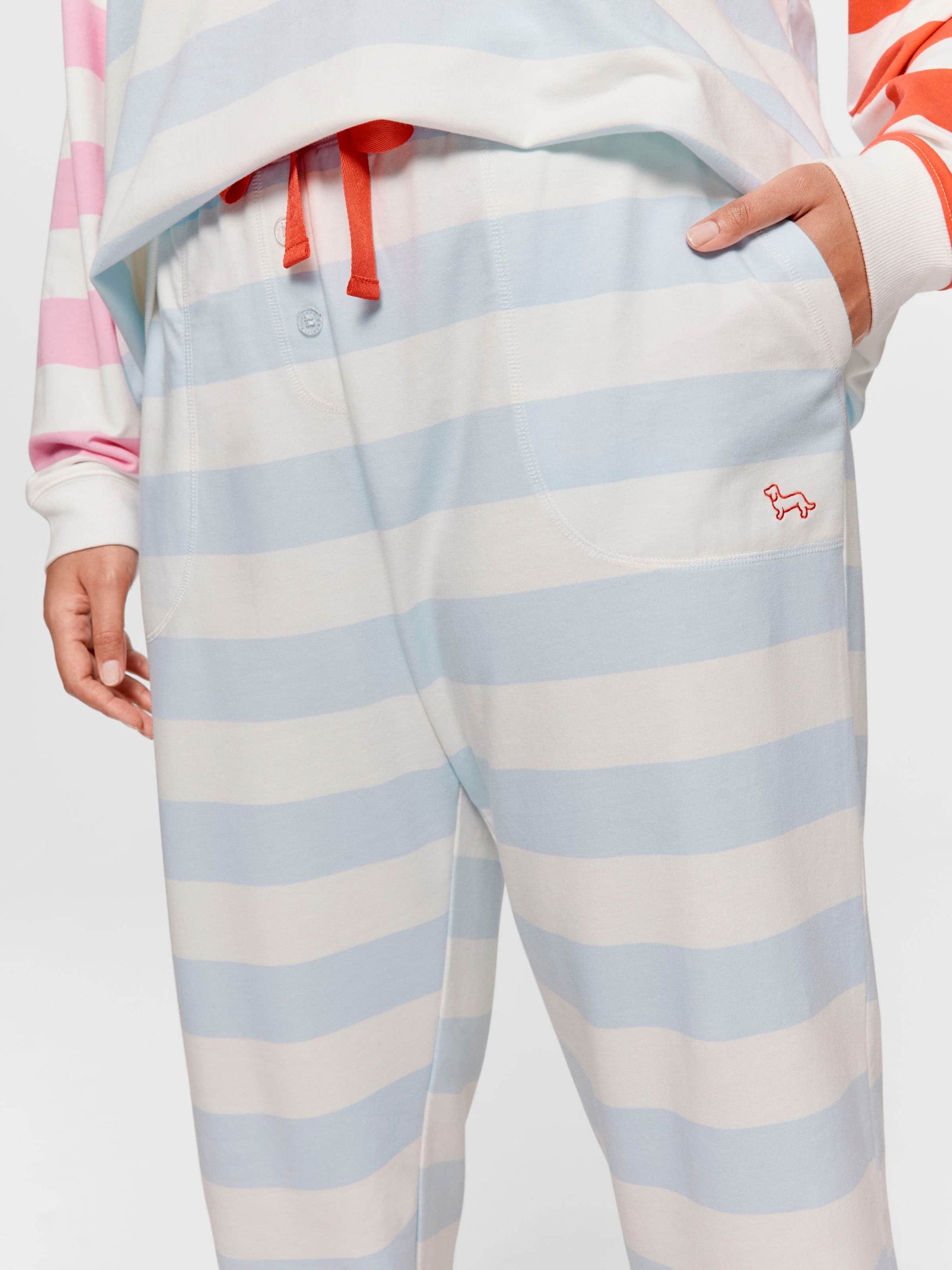 P.A. Plus Pastel Stripe Easy Pj Pant Multi