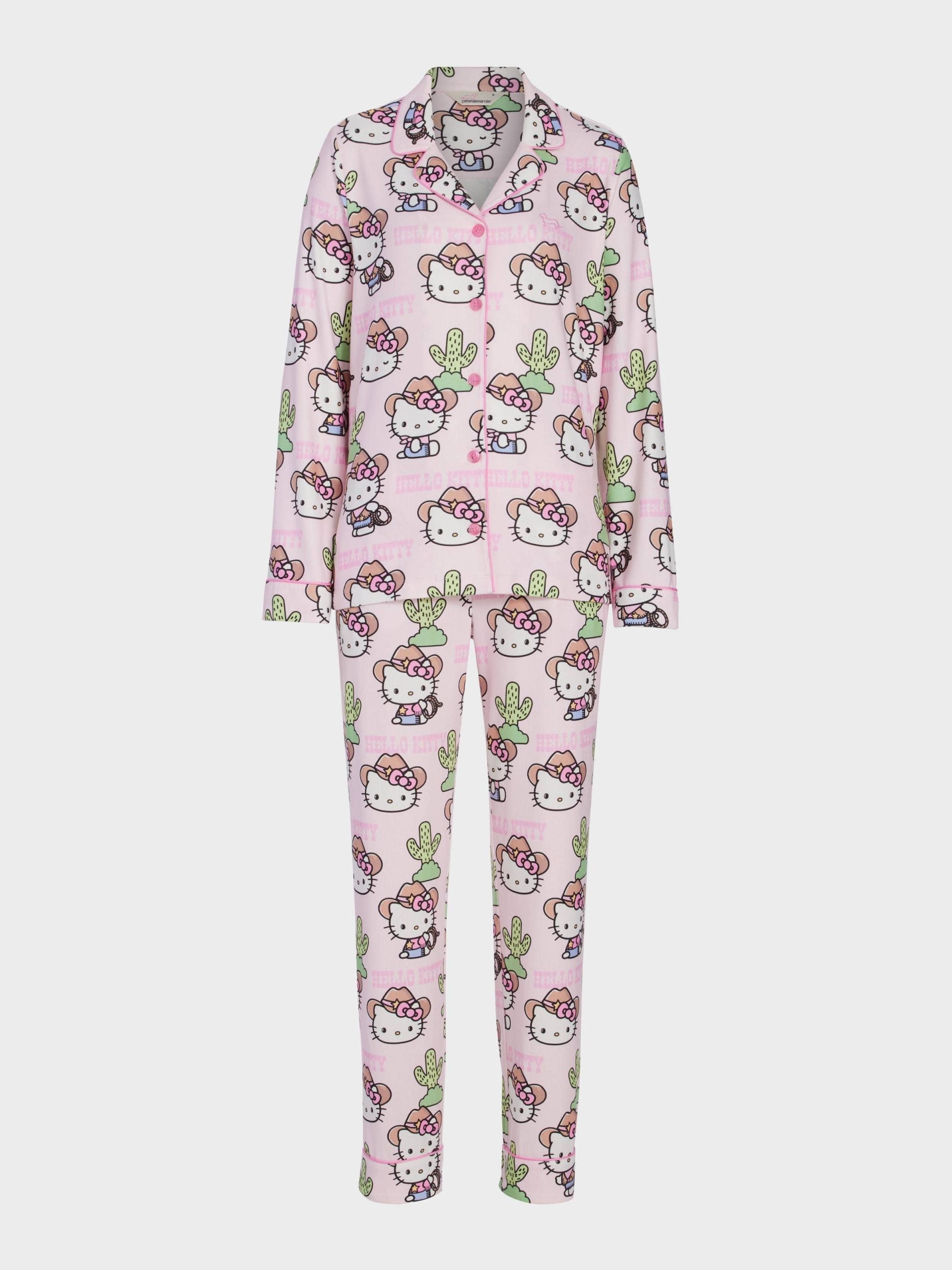 Howdy Hello Kitty Plush Classic Pj Set Multi