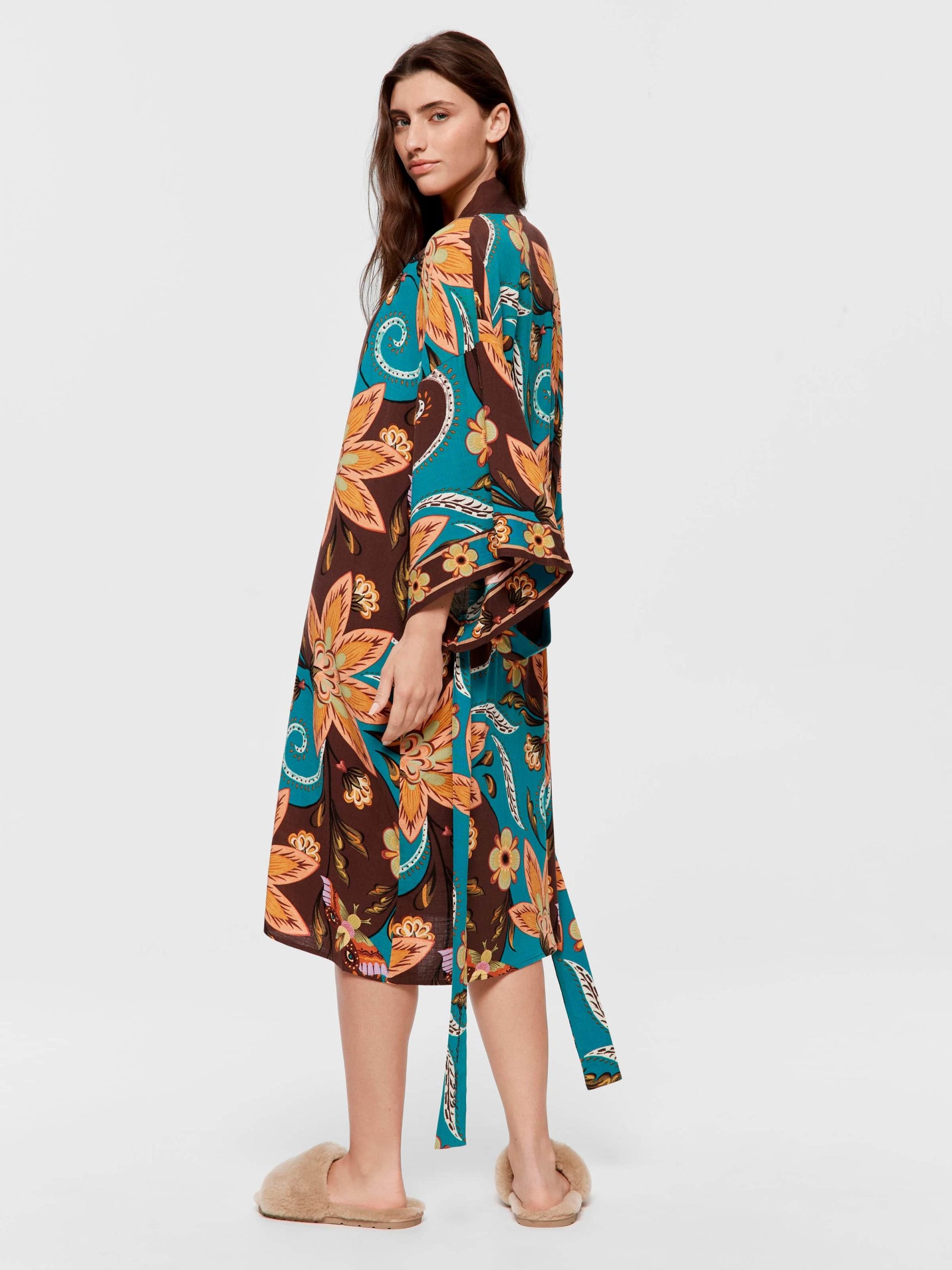 Wallpaper Kimono Gown multi