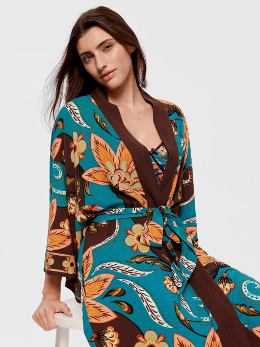 Wallpaper Kimono Gown multi
