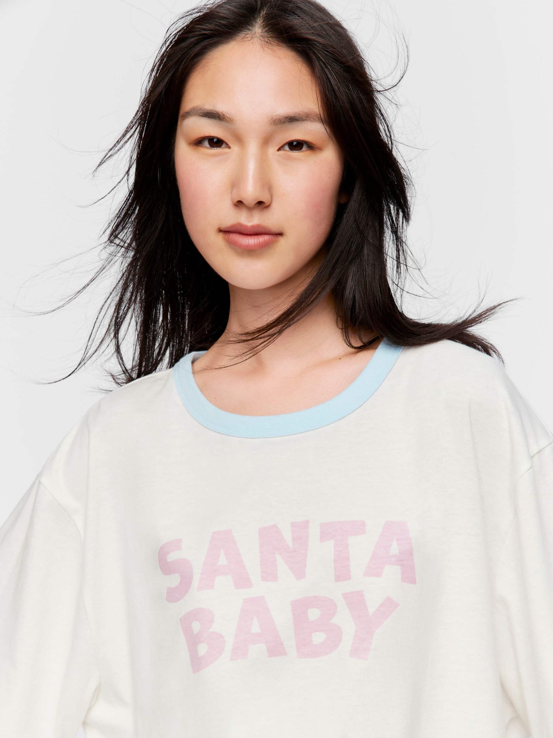 Santa Baby Tee cream