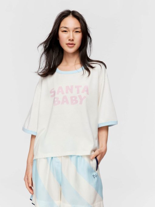 Santa Baby Tee cream