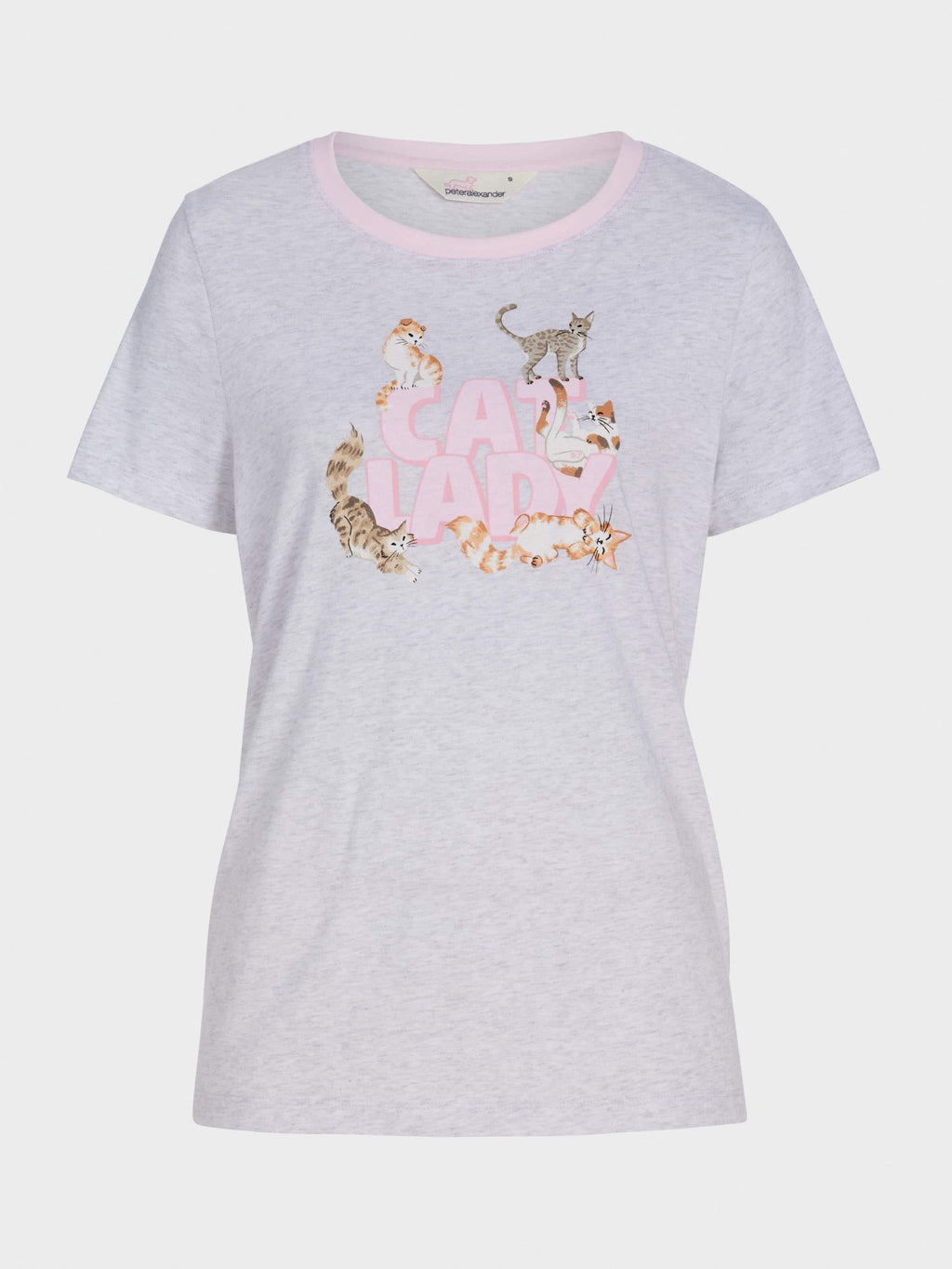 Cat Lady Tee greymarle