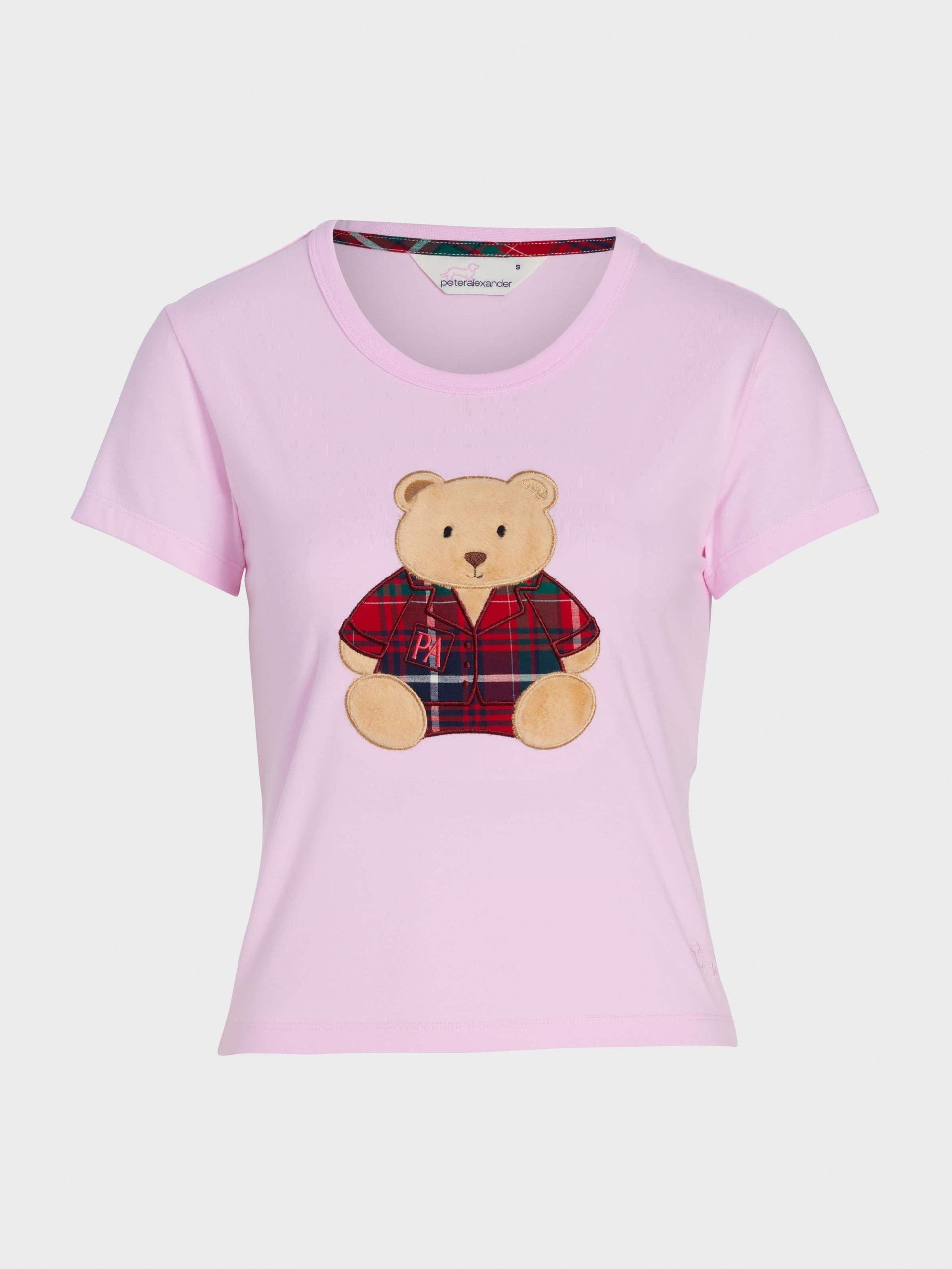 Teddy Baby Tee pink