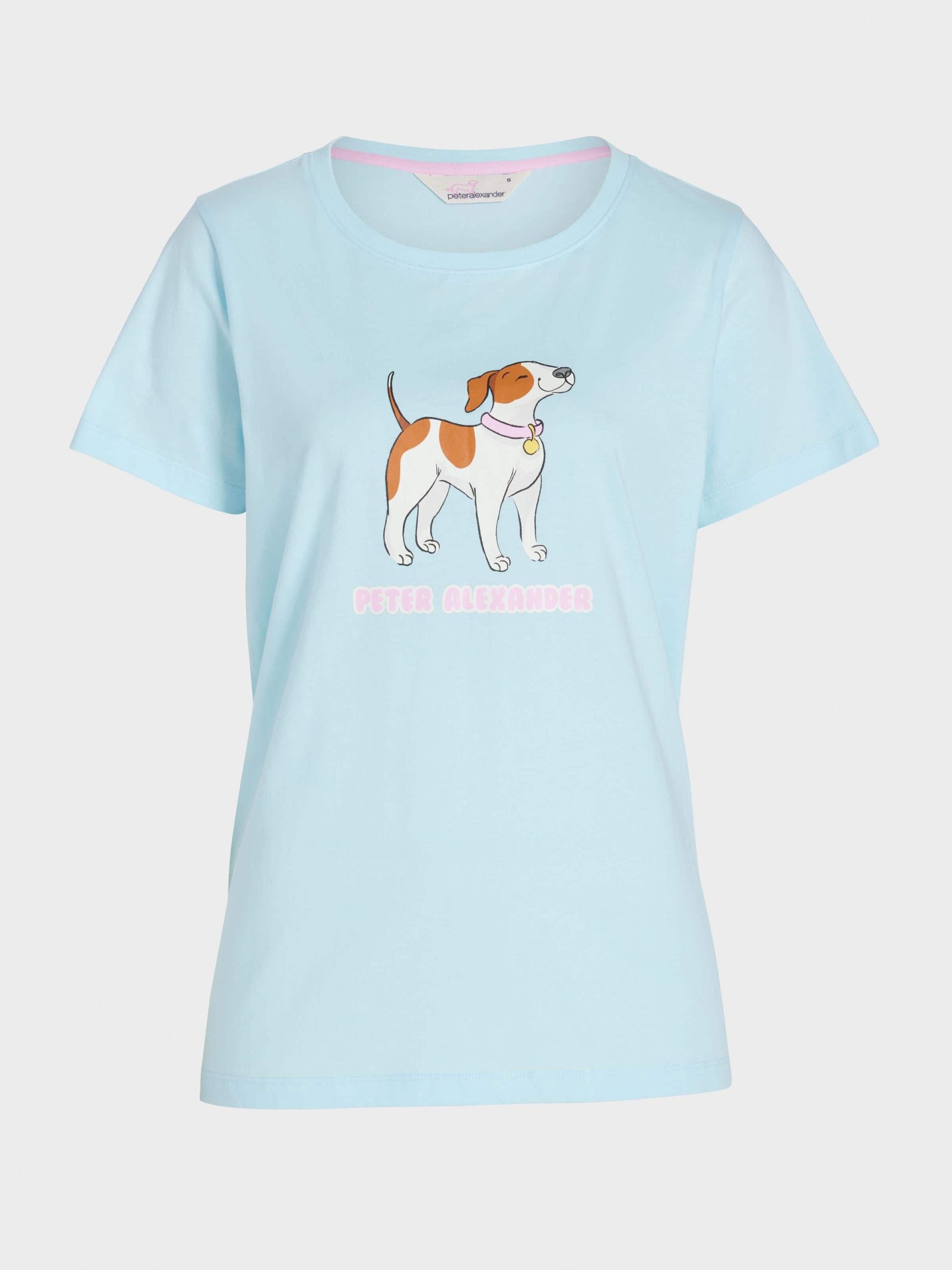 Jack Russell Tee Blue