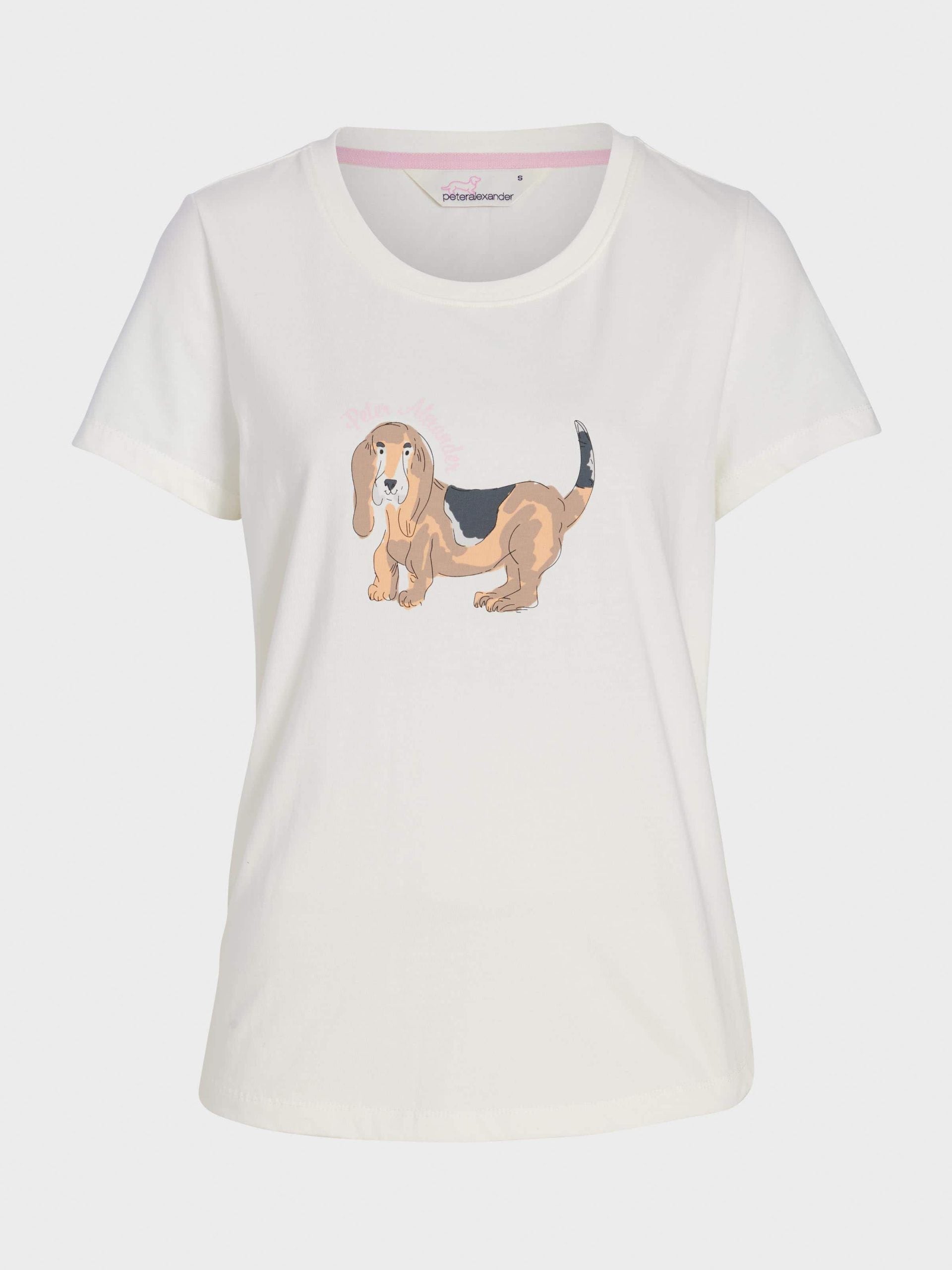 Beagle Tee cream
