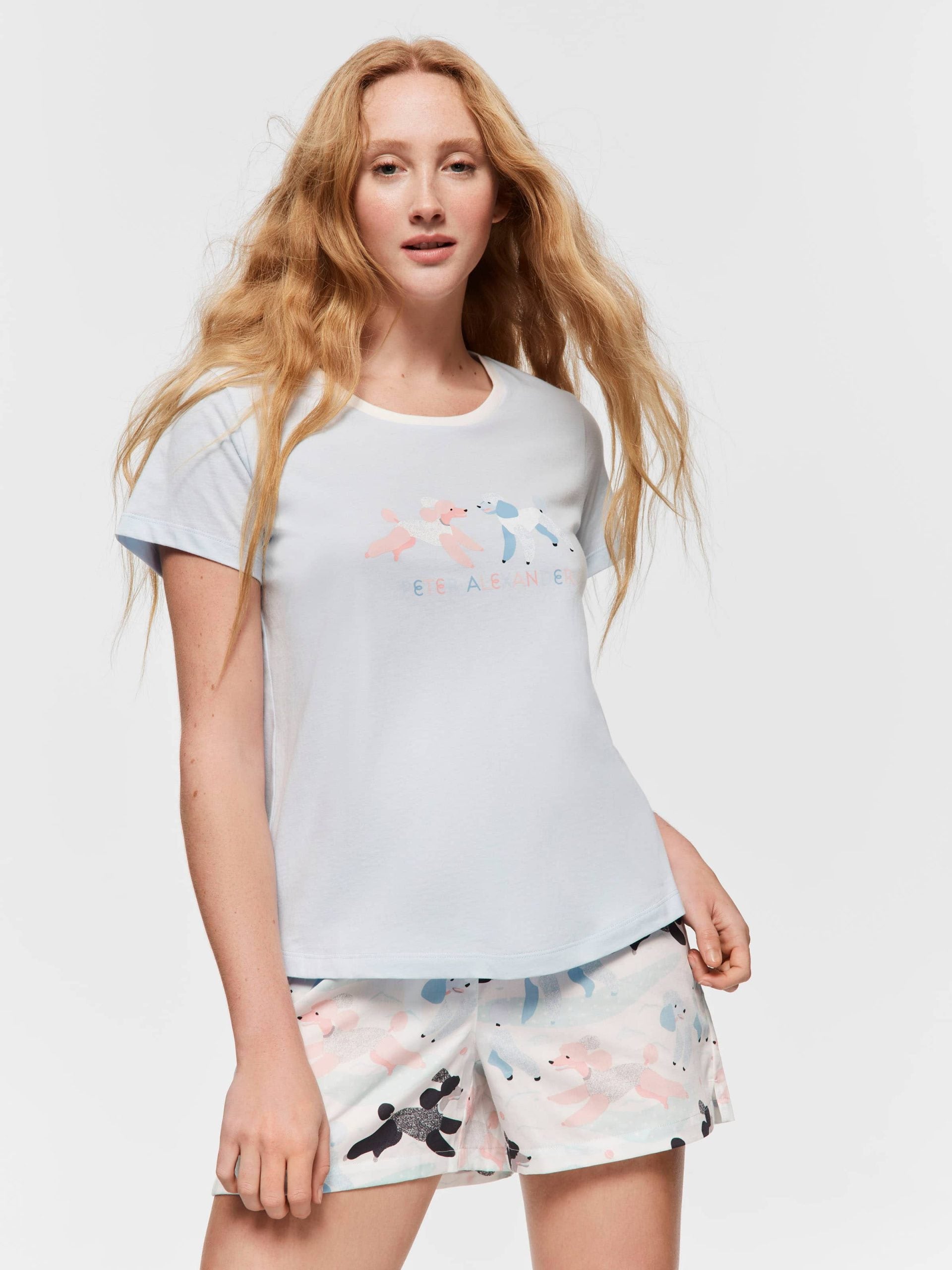 Blue Dog Tee blue