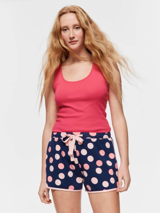 Navy Spot Short multi