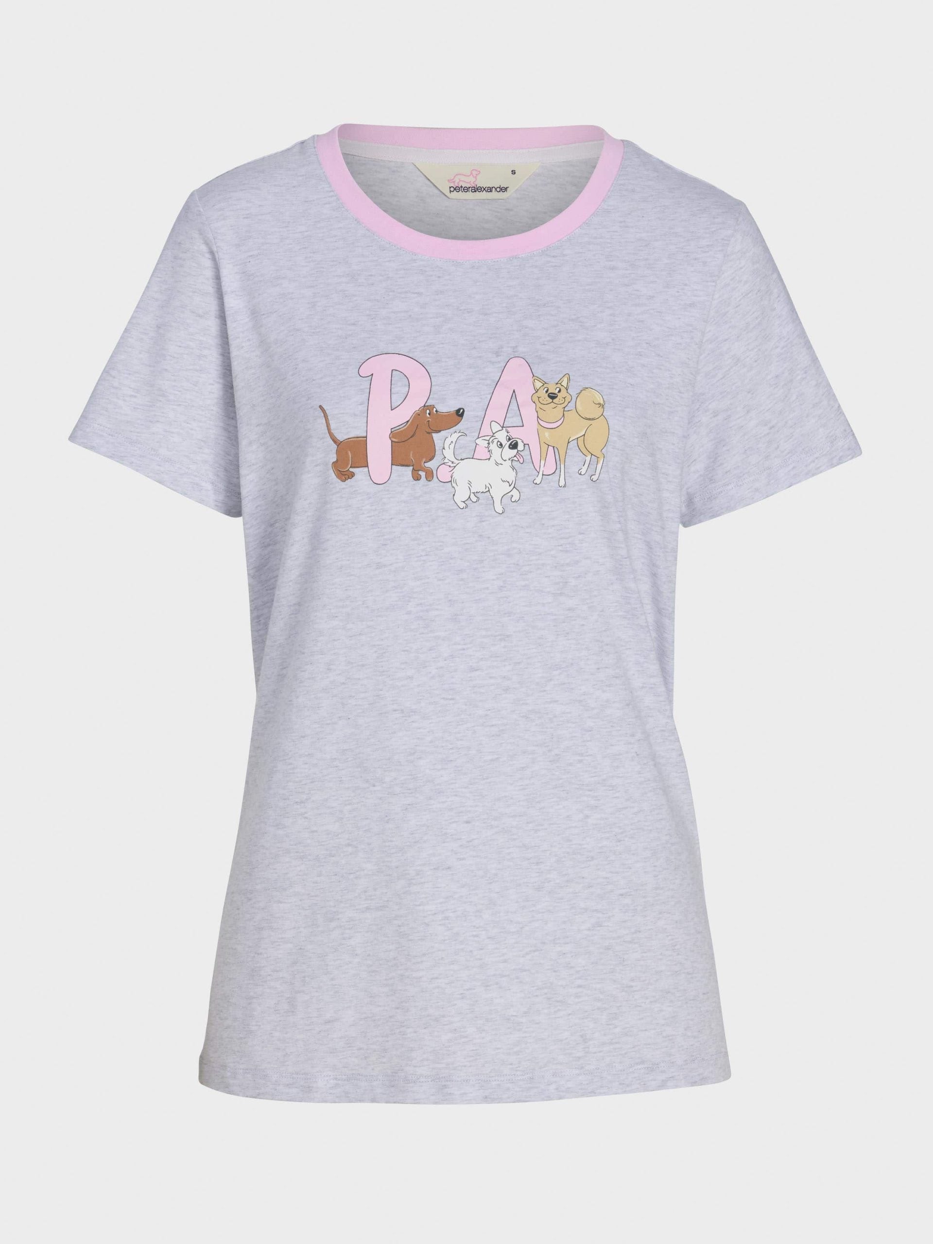 Mixed Dog Tee greymarle