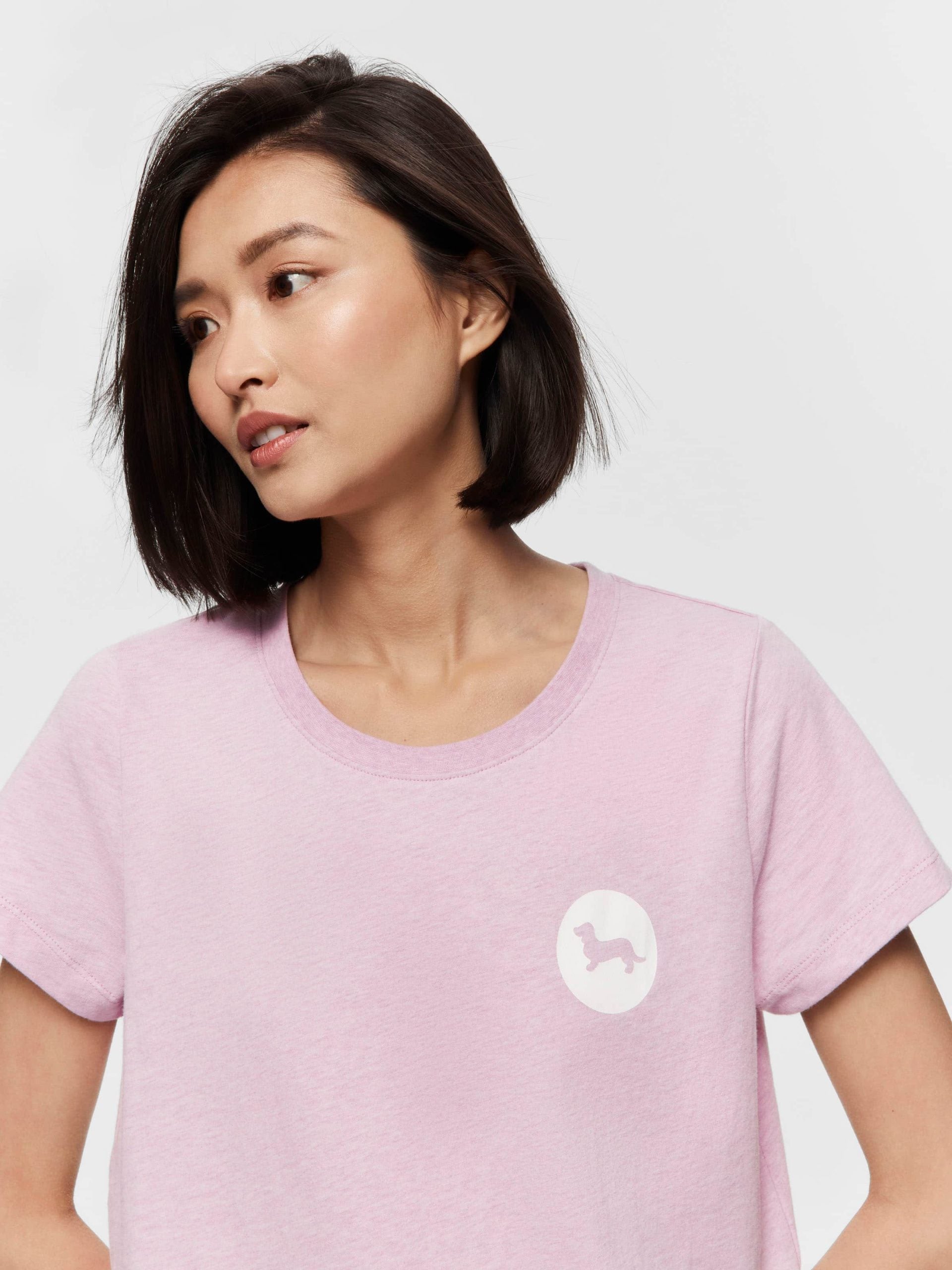 Lilac Marle Tee lilac