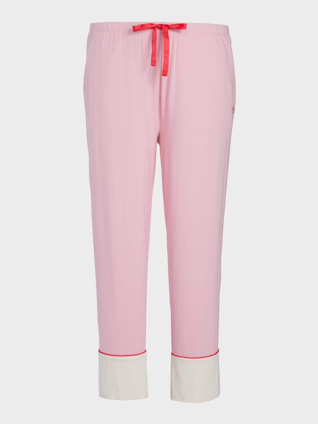 P.A. Plus Western Bamboo Jersey Straight Leg Pj Pant Pink
