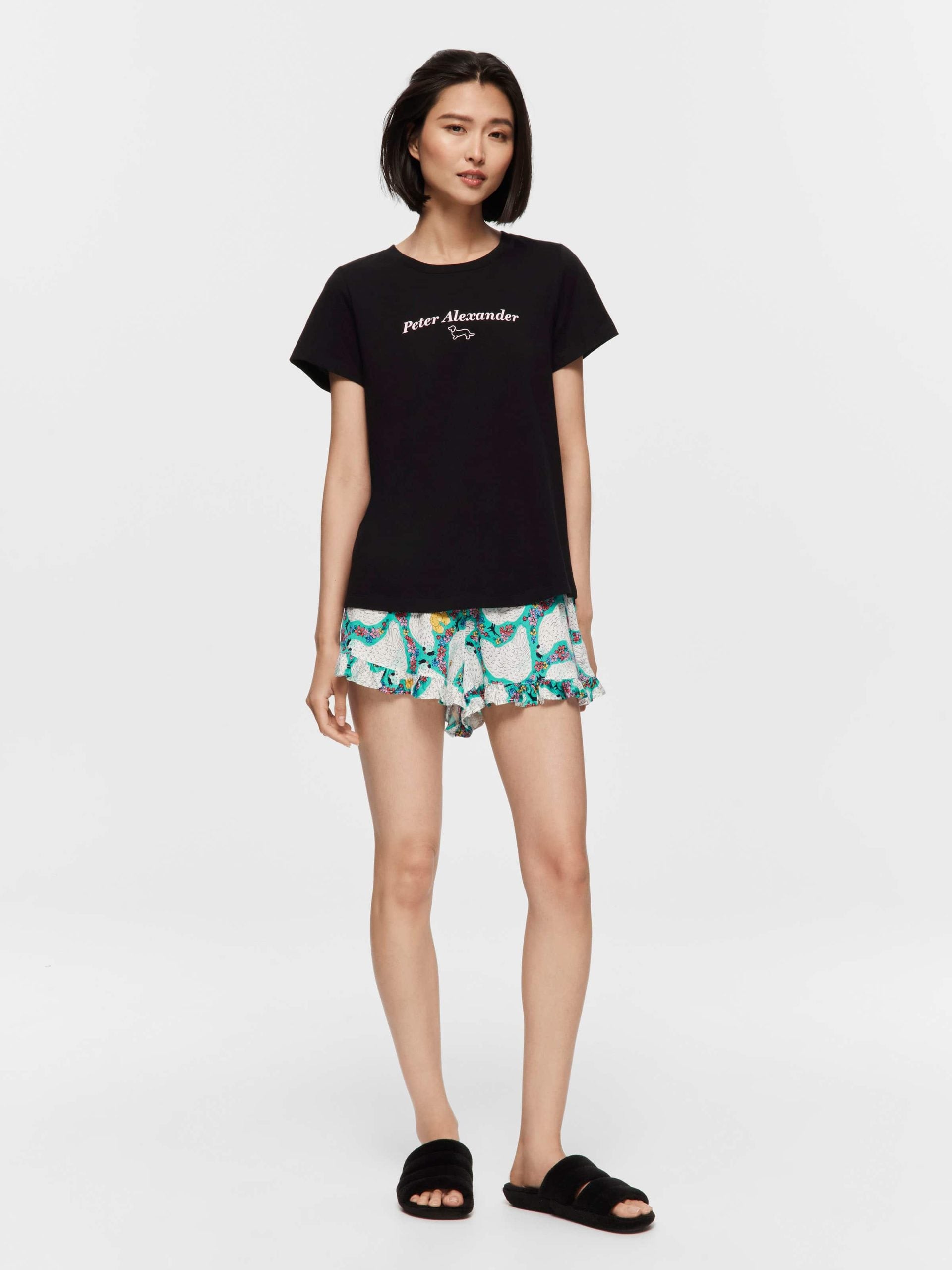 Black P.A. Logo Tee black