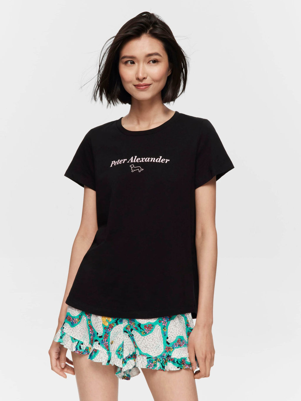 Black P.A. Logo Tee black