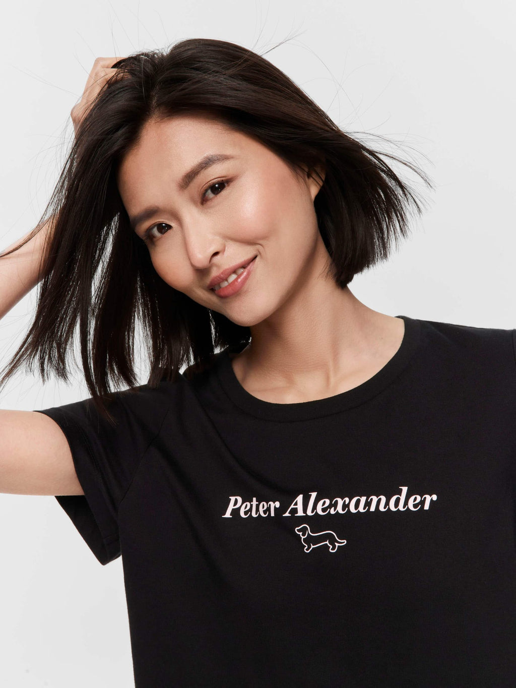 Black P.A. Logo Tee black