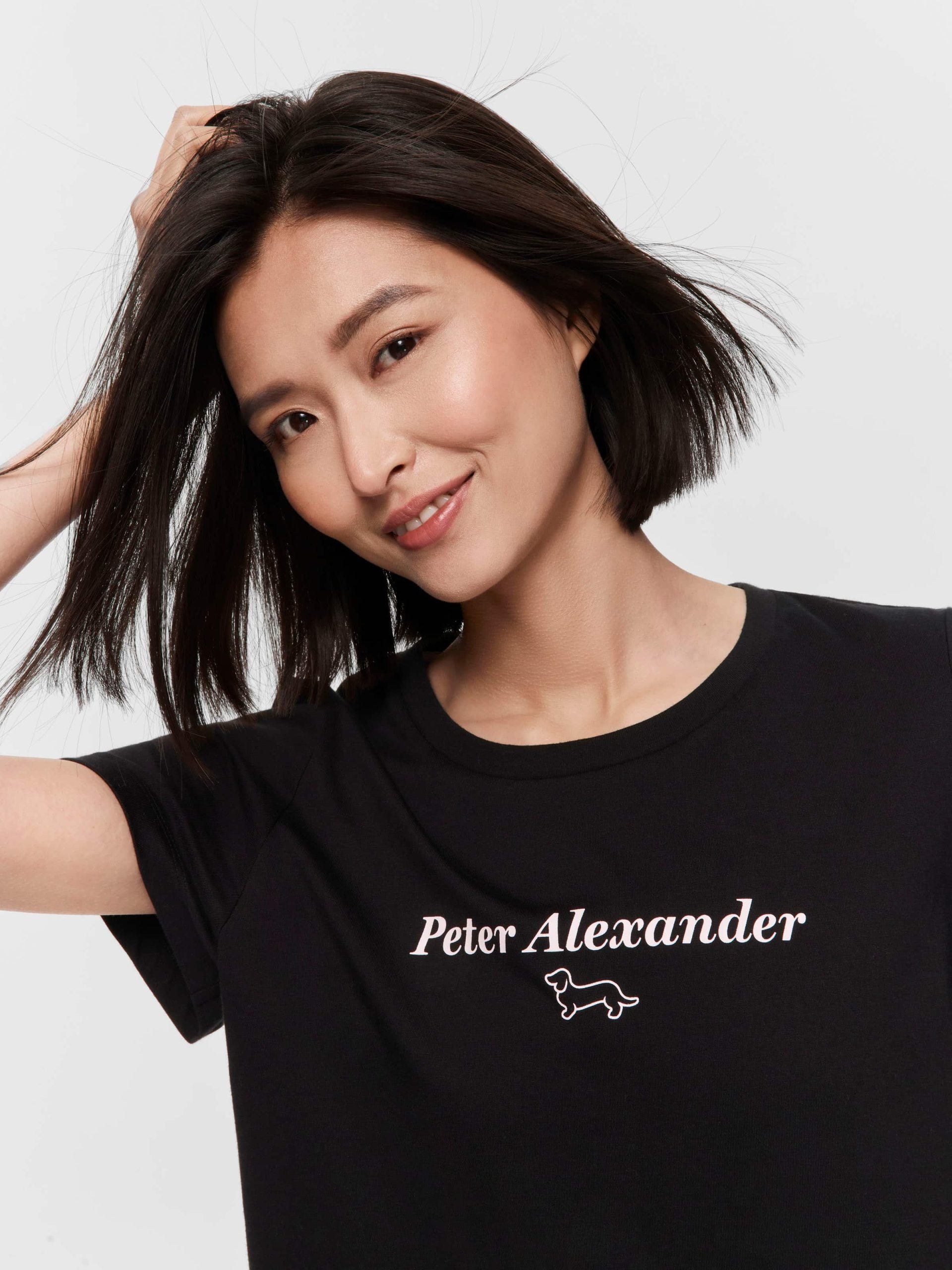 Black P.A. Logo Tee black