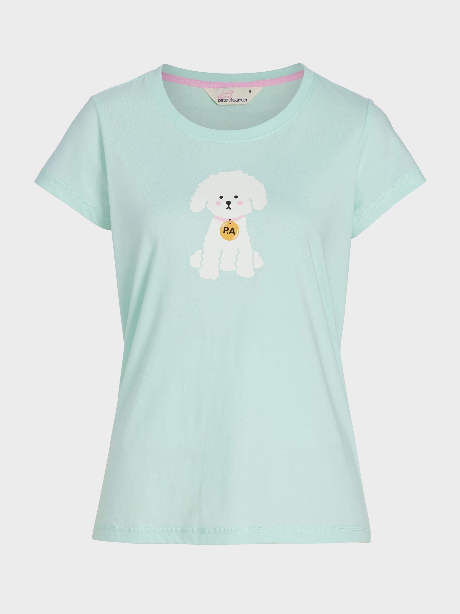Poodle Tee mint