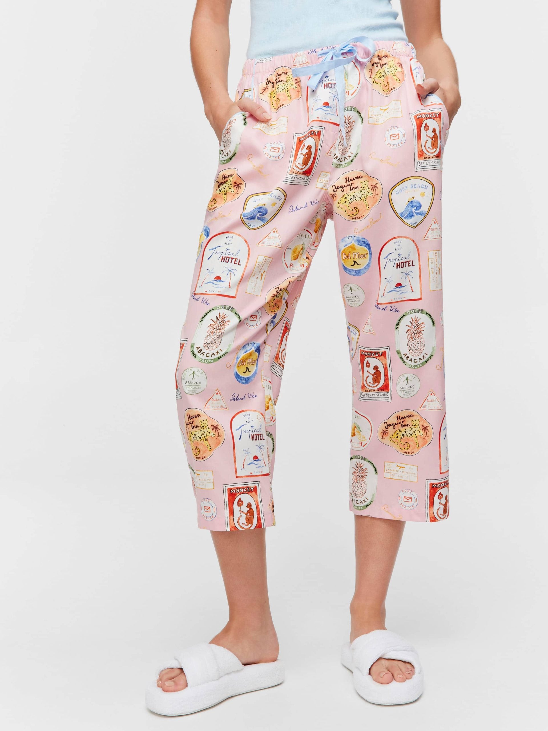 Souvenir 3/4 Pj Pant multi