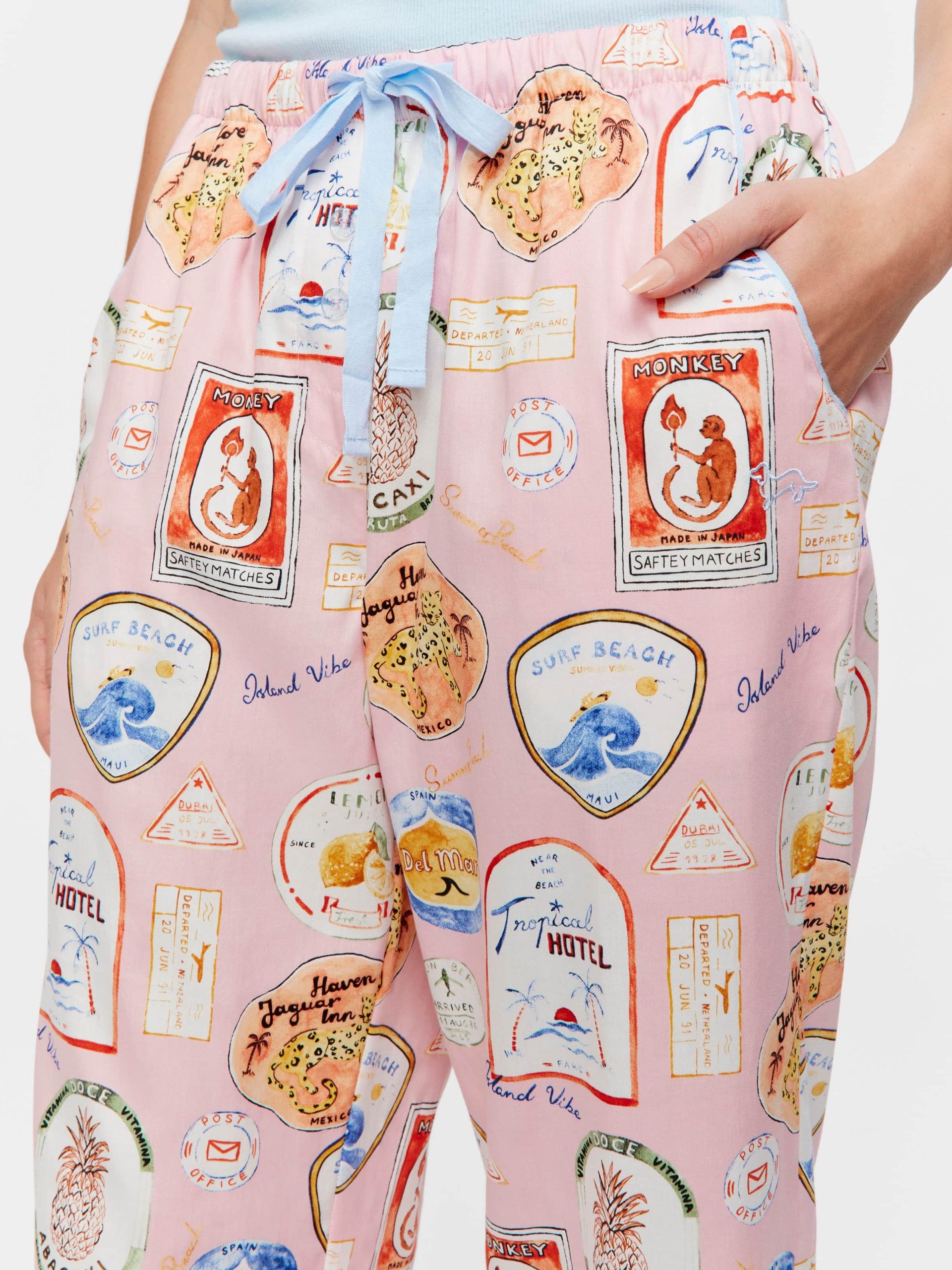 Souvenir 3/4 Pj Pant multi