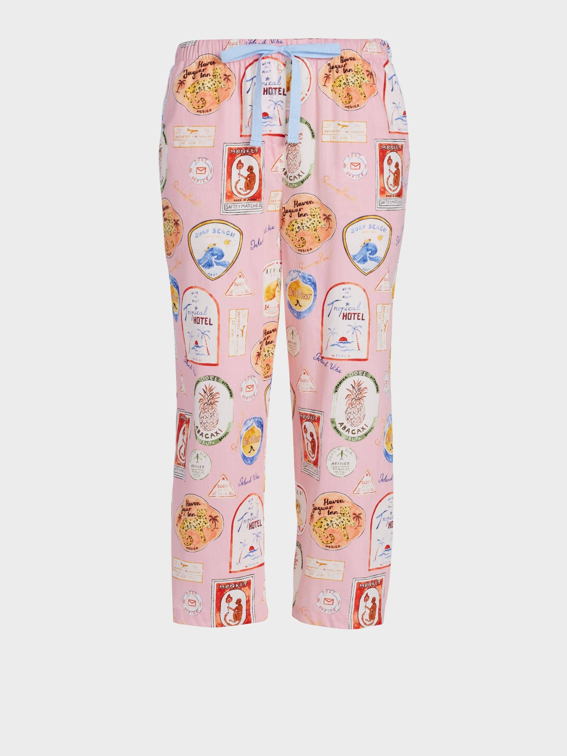 Souvenir 3/4 Pj Pant multi