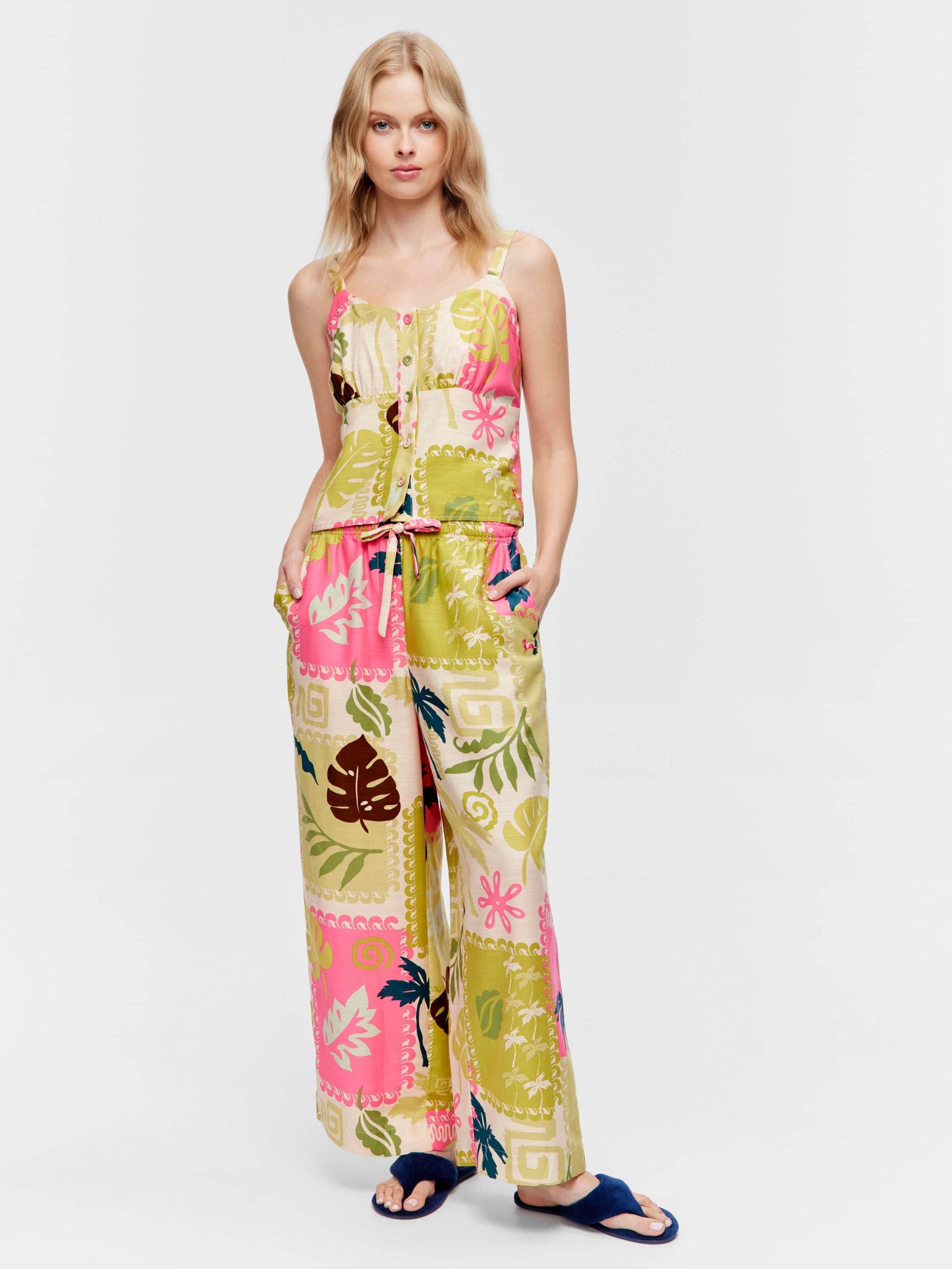 Tropical Palm Cami multi