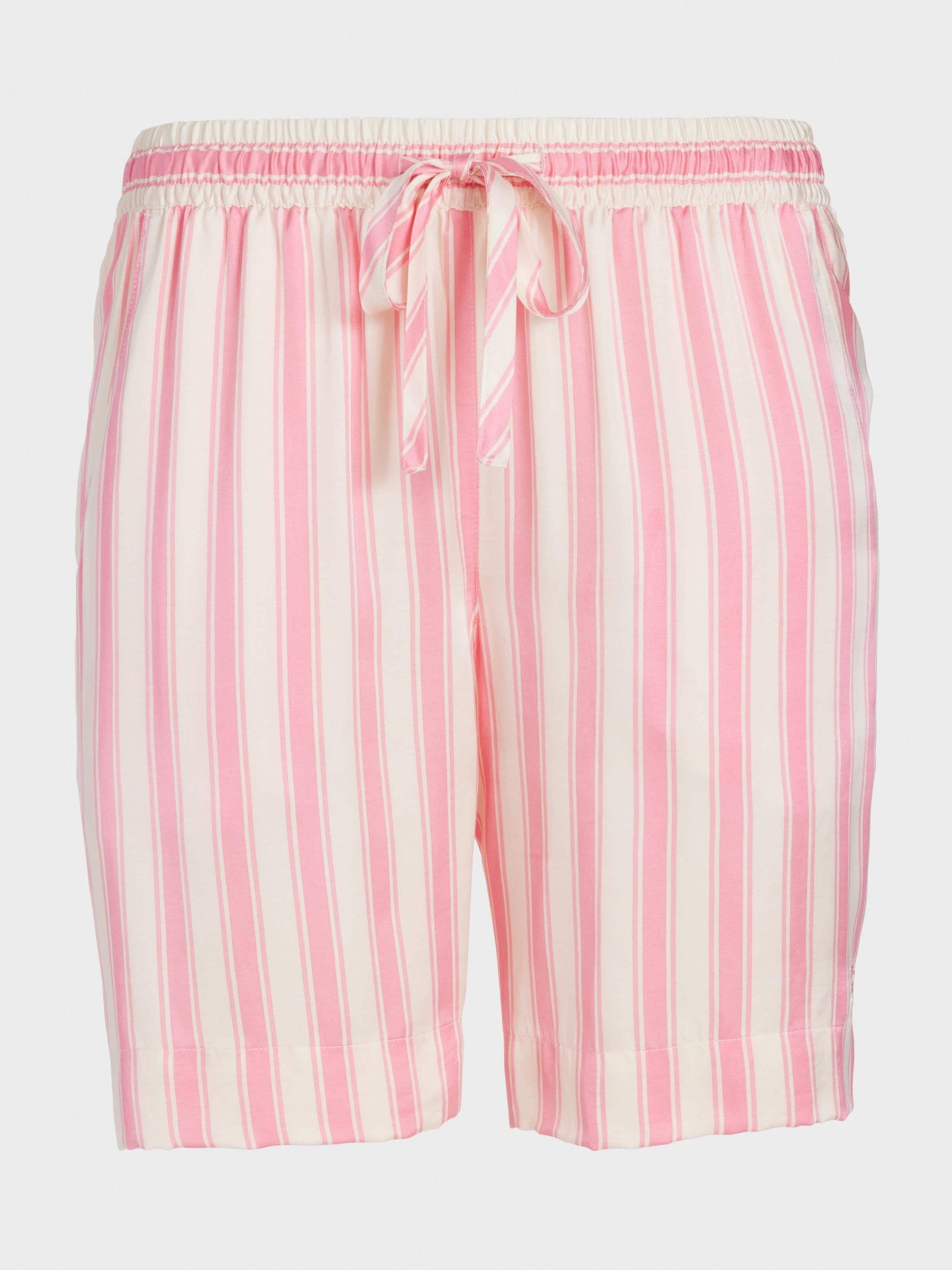 Stripe Satin Long Short multi