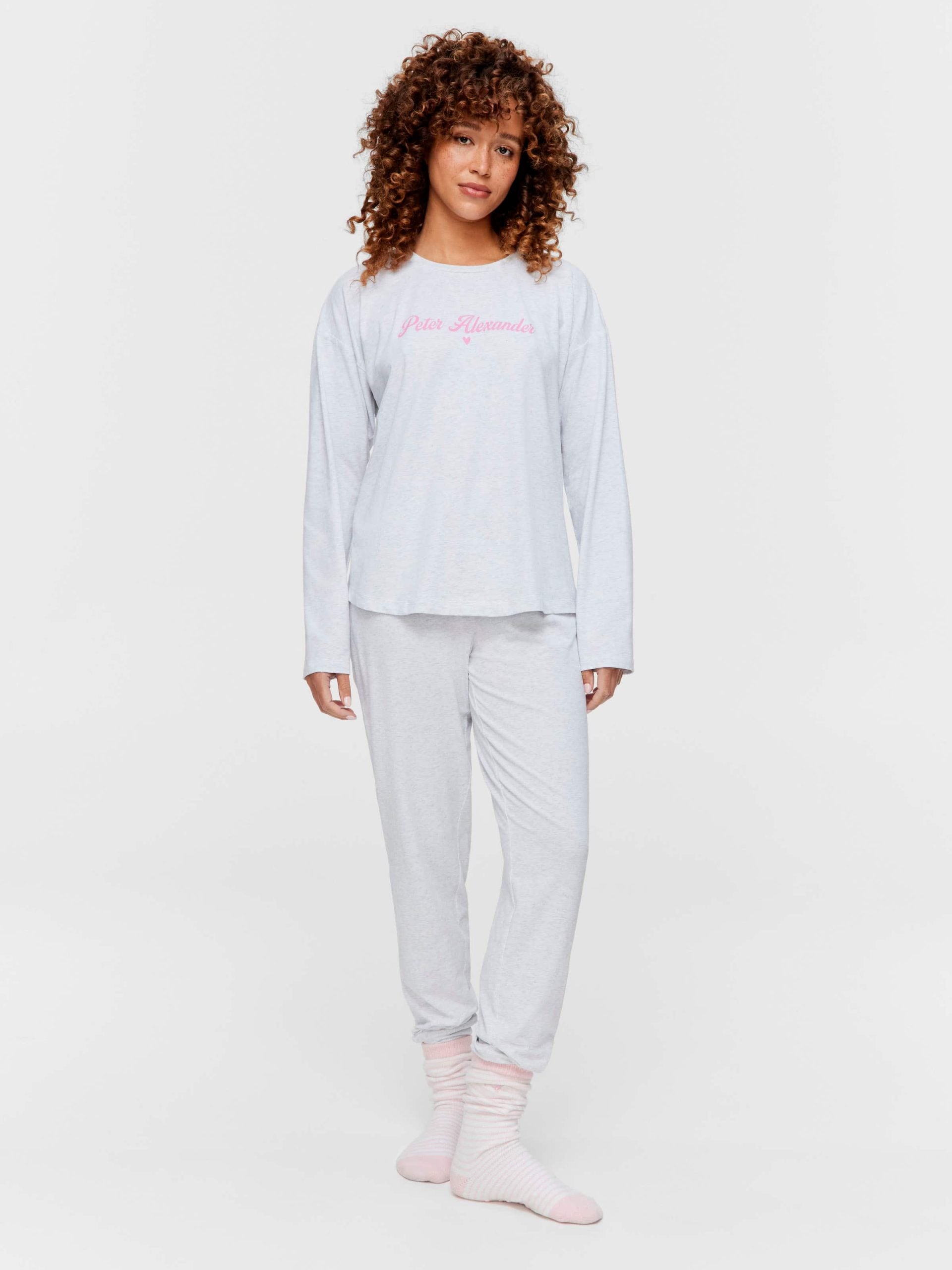 Grey Marle Long Sleeve Top greymarle