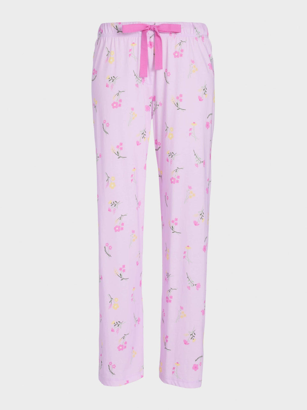 Purple Floral Ditsy Tapered Pj Pant multi